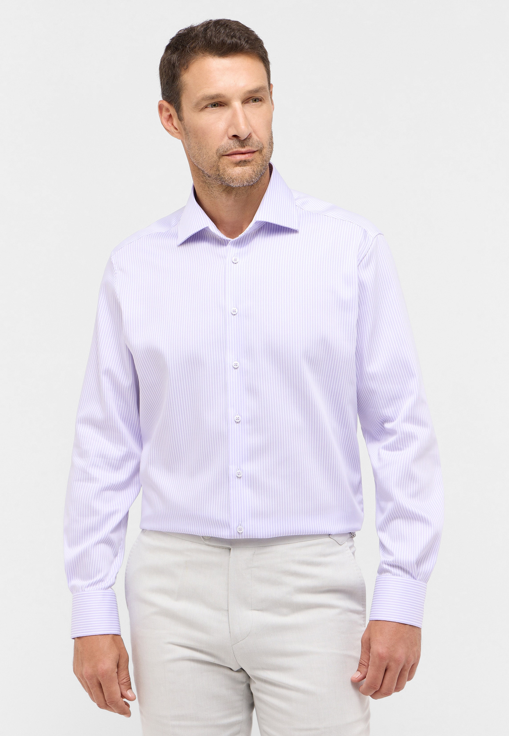 Eterna Langarmhemd "MODERN FIT", NON IRON (bügelfrei) günstig online kaufen