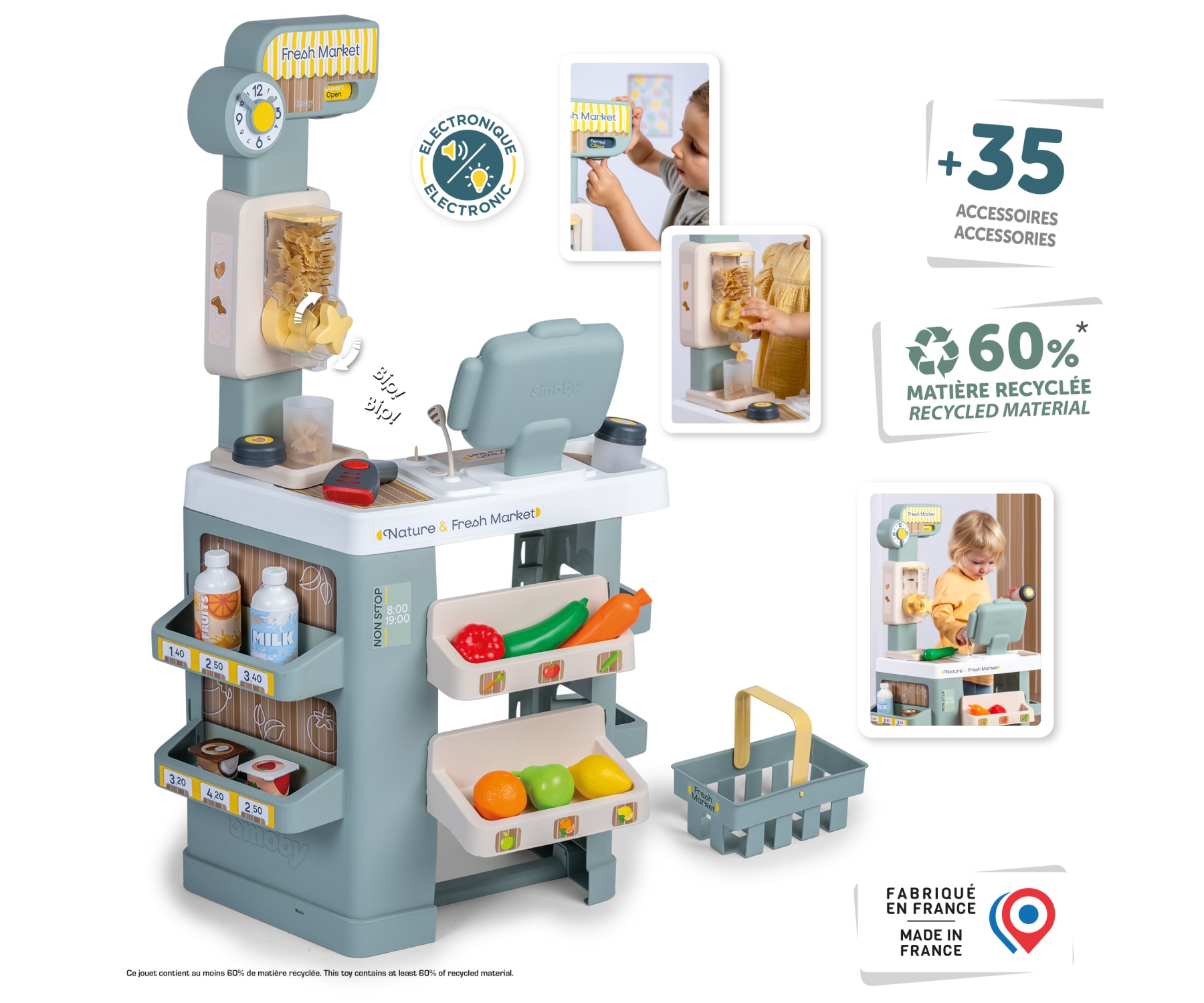 Smoby Kaufladen »Supermarkt Natur & Fresh Market«