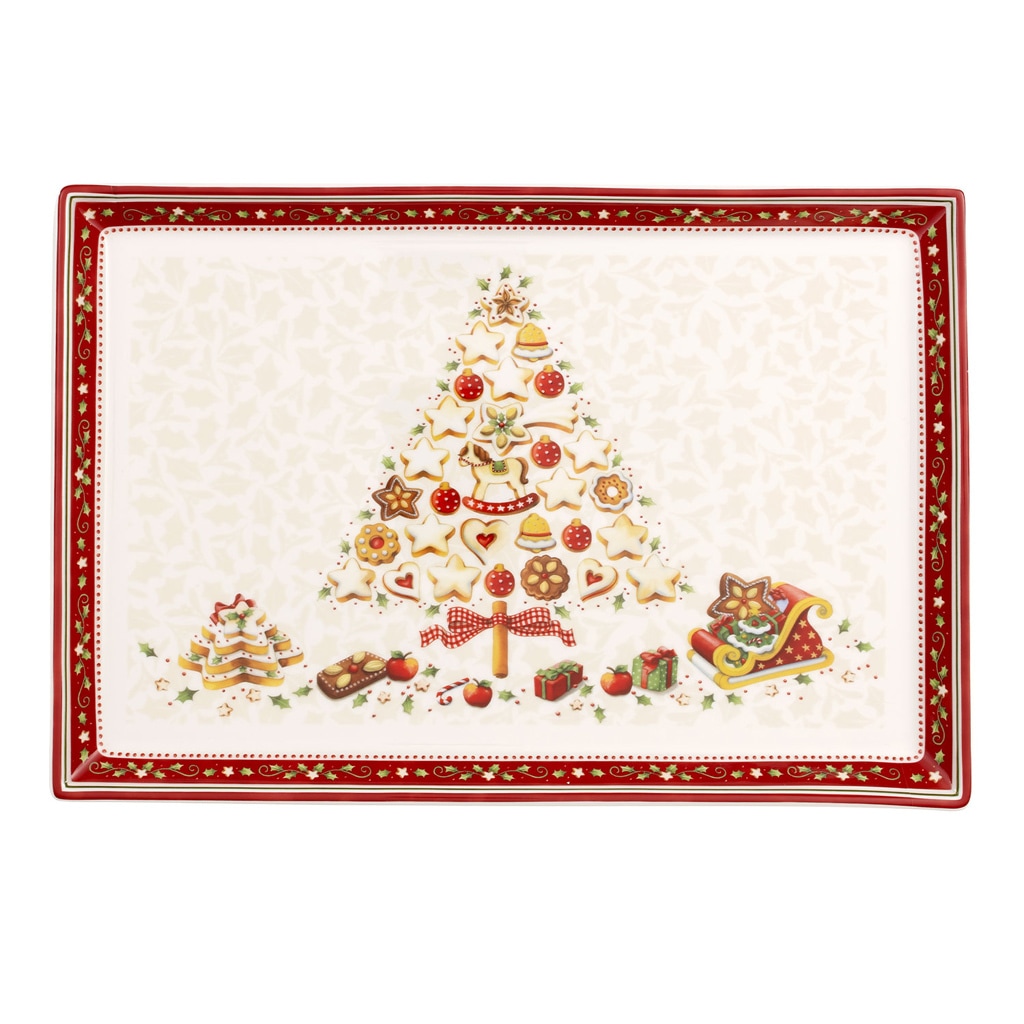 Villeroy & Boch Servierplatte "Gebäckplatte Winter Bakery Delight 40 x 27,5 günstig online kaufen