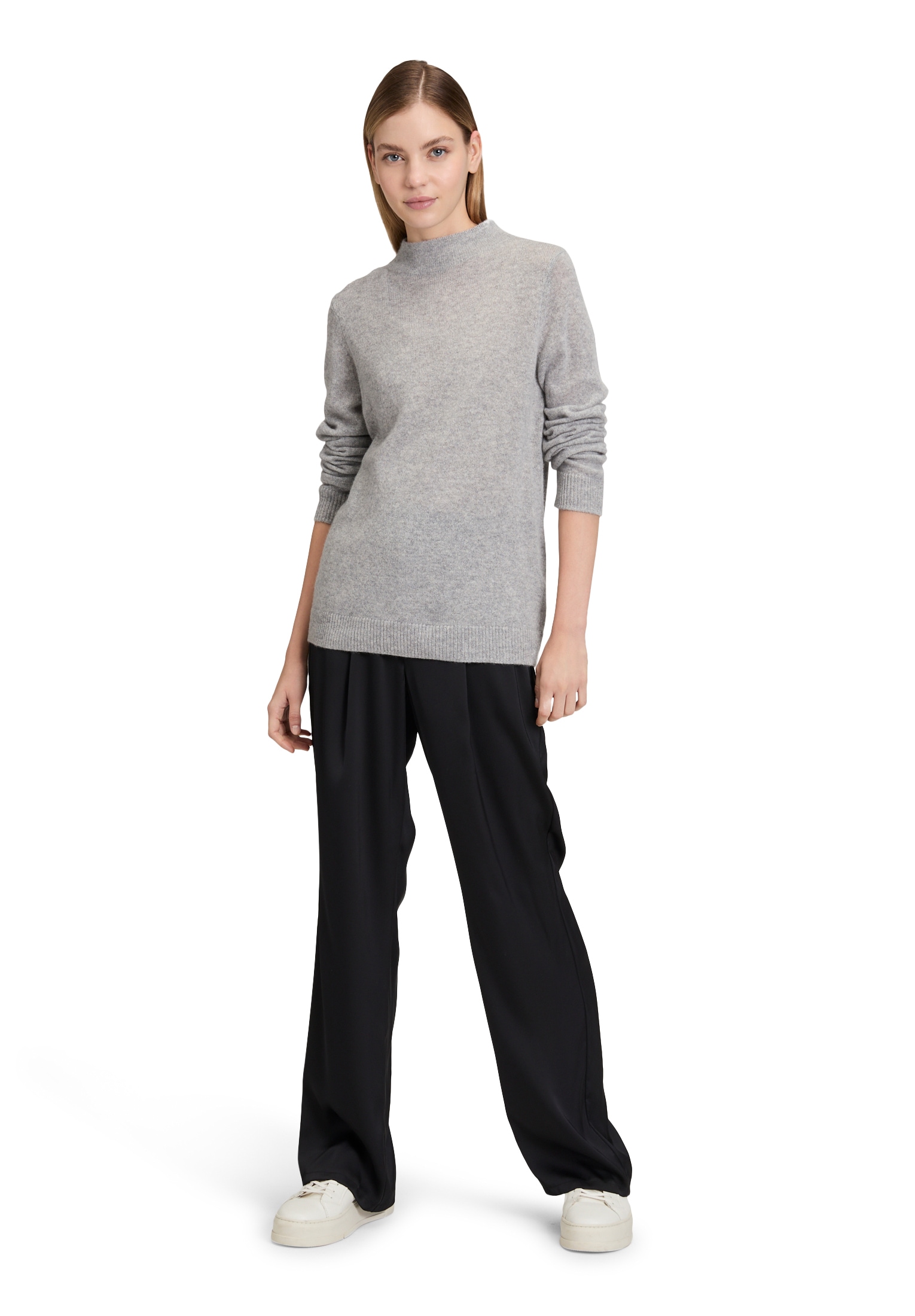 Betty Barclay Strickpullover »Betty Barclay Damen Kaschmir-Pullover mit Stehkragen«, (1 tlg.)