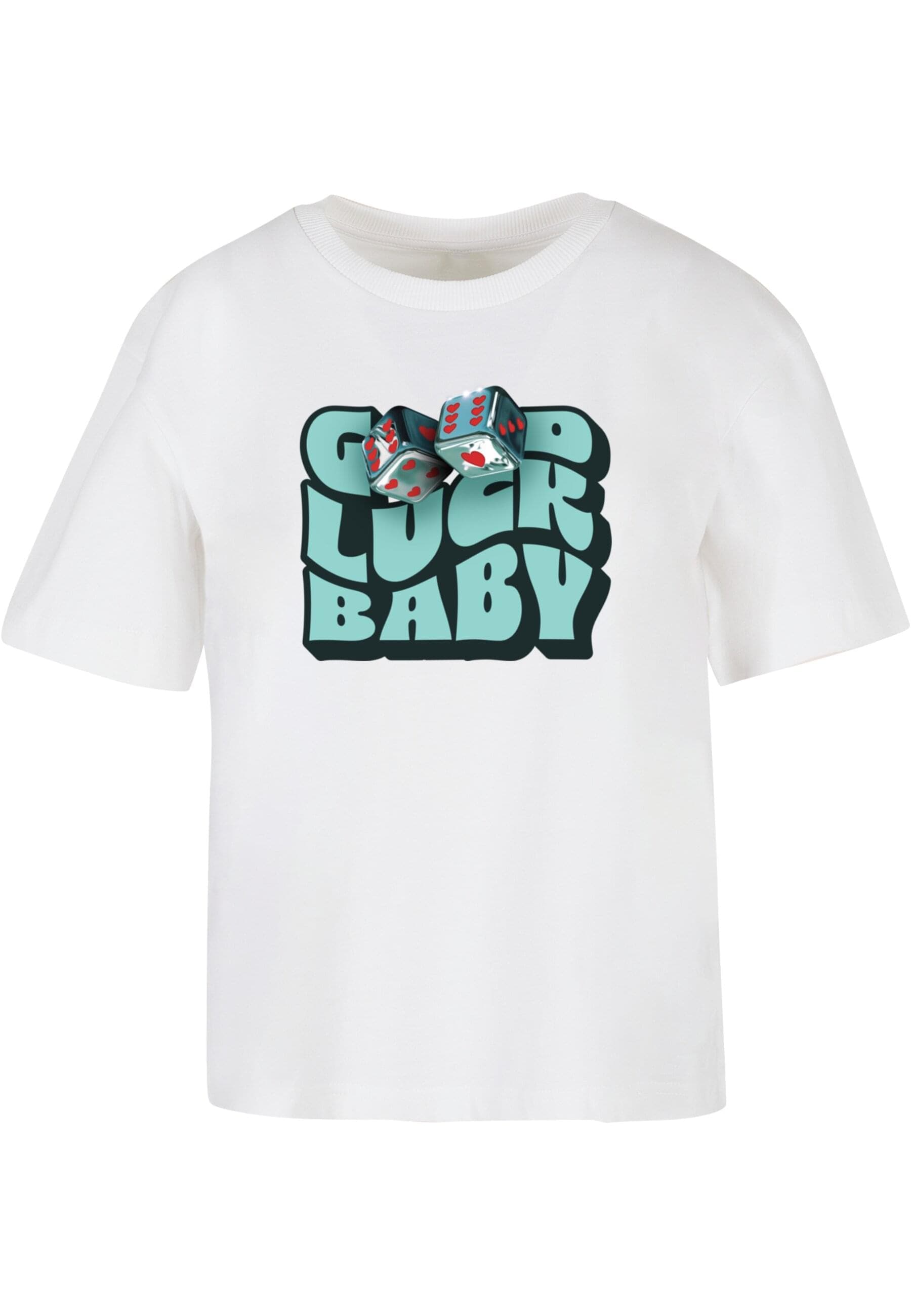 Miss Tee T-Shirt "Miss Tee Damen Good Luck Baby Tee" 1 Stk. tlg. günstig online kaufen