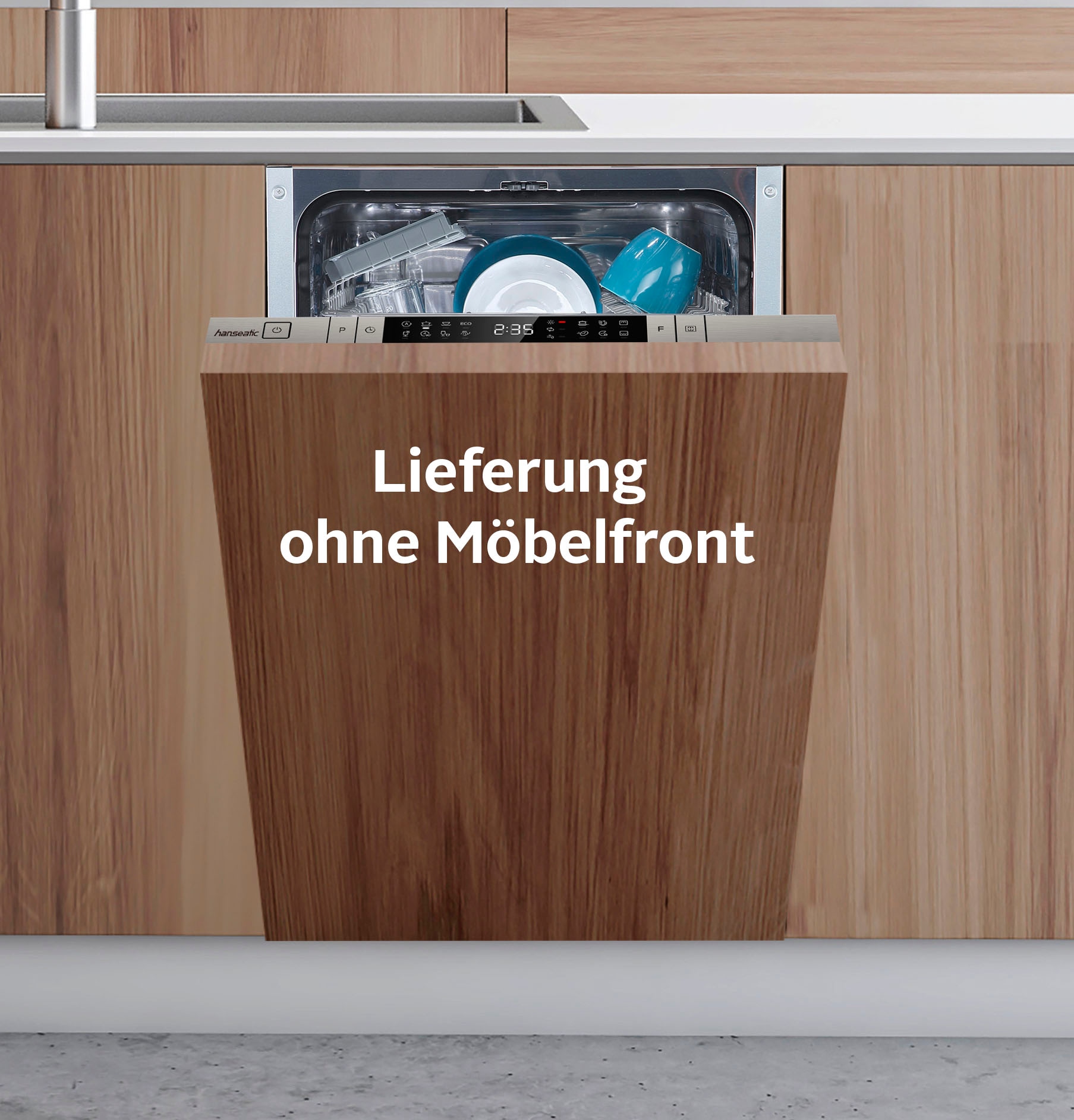 Hanseatic vollintegrierbarer Geschirrspüler "HGVI4582C10J7714DS" 10 Maßgede günstig online kaufen