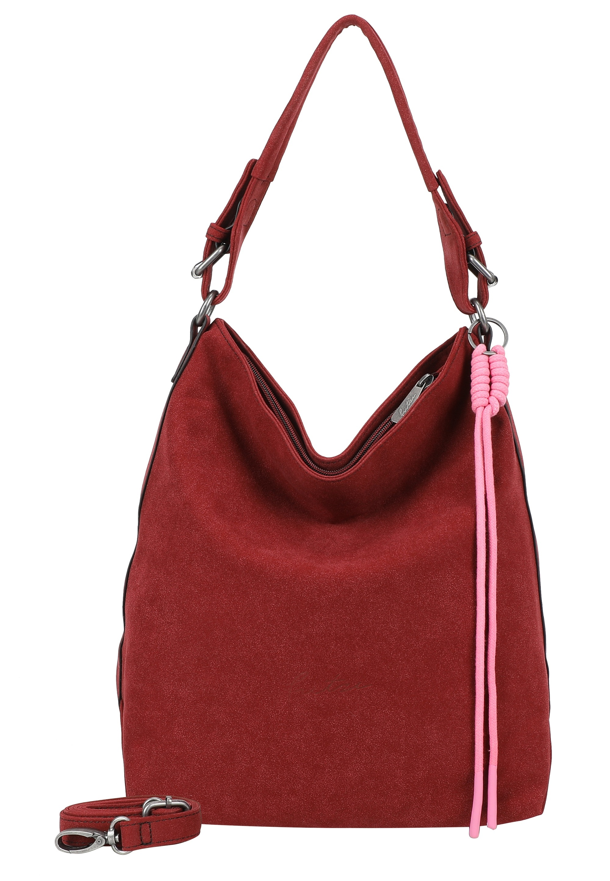 Fritzi aus Preußen Schultertasche "Jacky Black" mit Reißverschluss günstig online kaufen