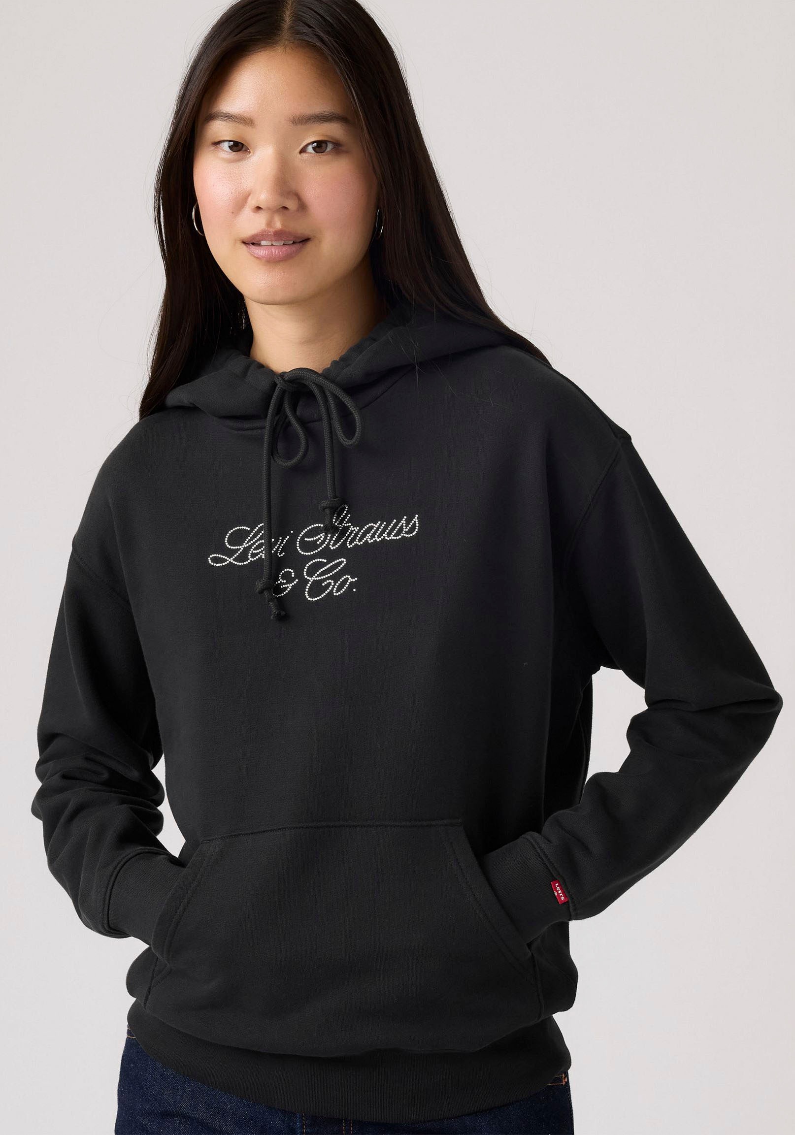 Levis Hoodie "GRAPHIC HERITAGE" mit Glitzerdetail günstig online kaufen