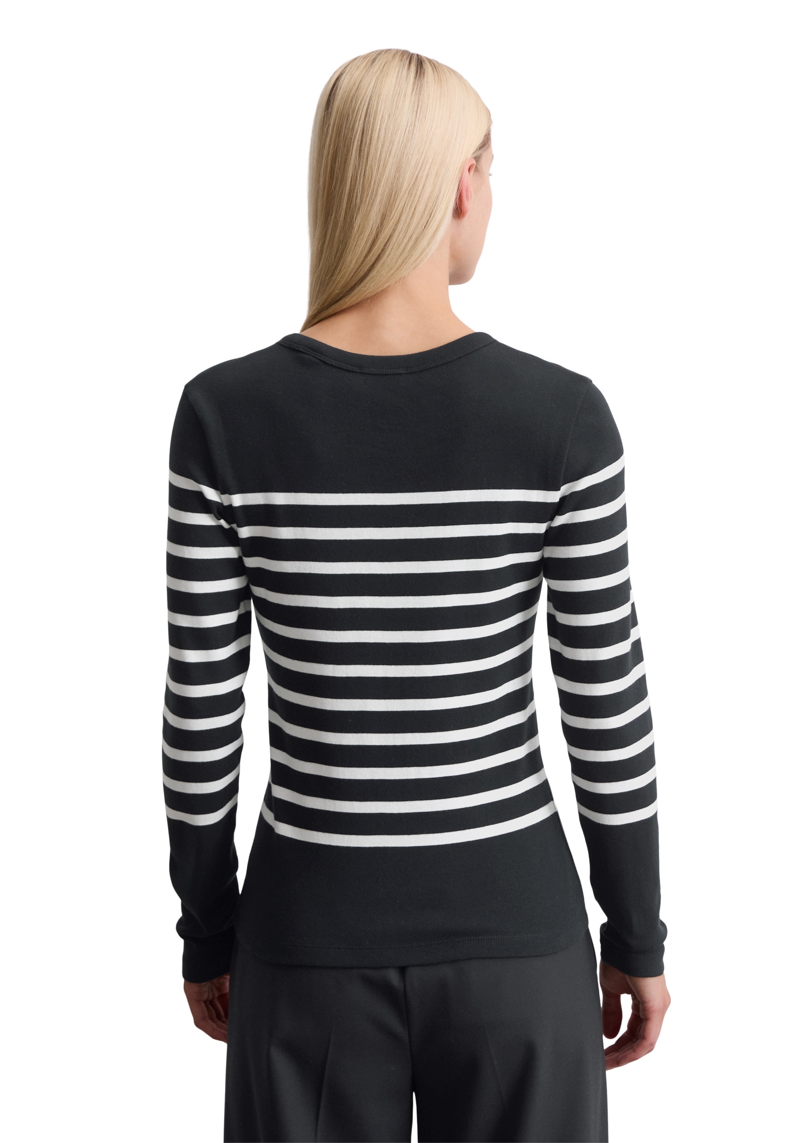 Marc O'Polo Langarmshirt »aus reiner Bio-Baumwolle«