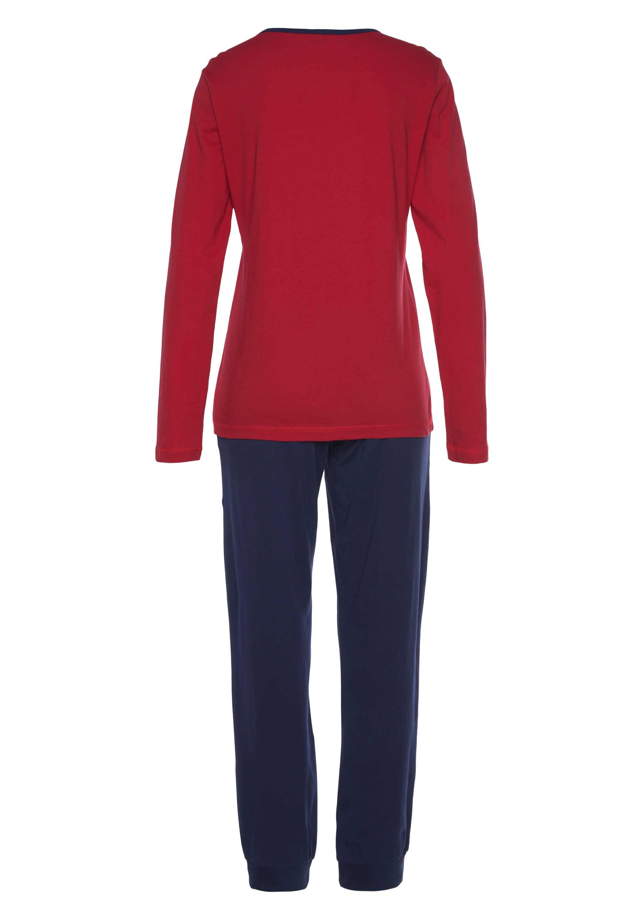 Thumbnail - Vivance Dreams Pyjama 2-teilig, 2 tlg. mit seitlichem Frontdruck