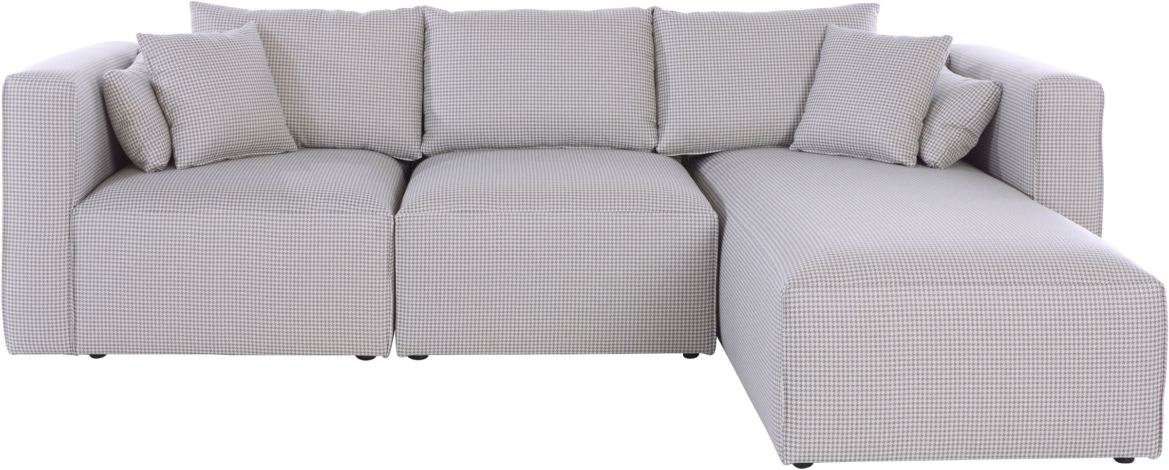 Home affaire Ecksofa "Comfine L-Form", zusammengesetzt aus Modulen, 3 Bezug günstig online kaufen