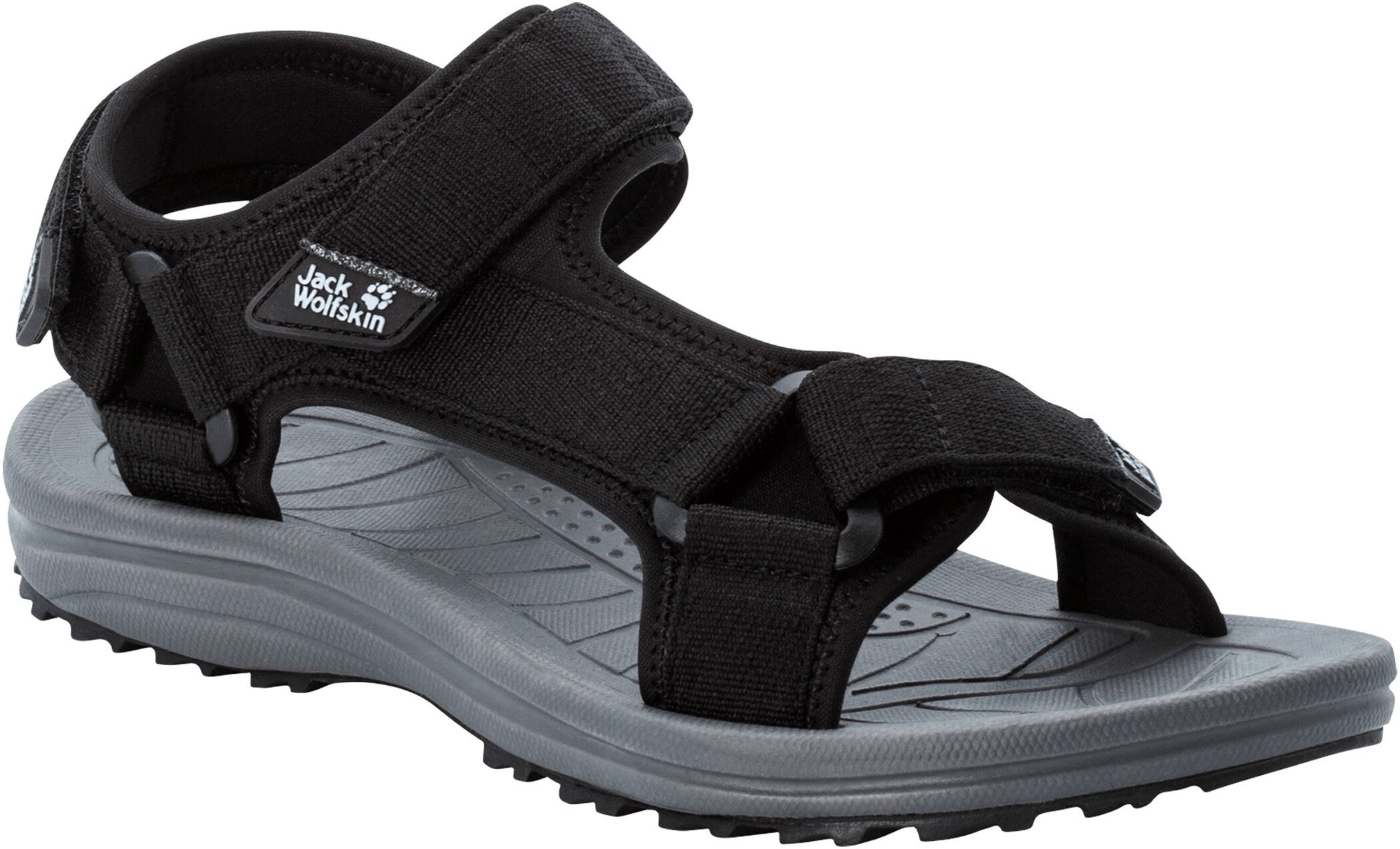 Jack Wolfskin Sandale »WAVE BREAKER M«, mit Klettverschluss