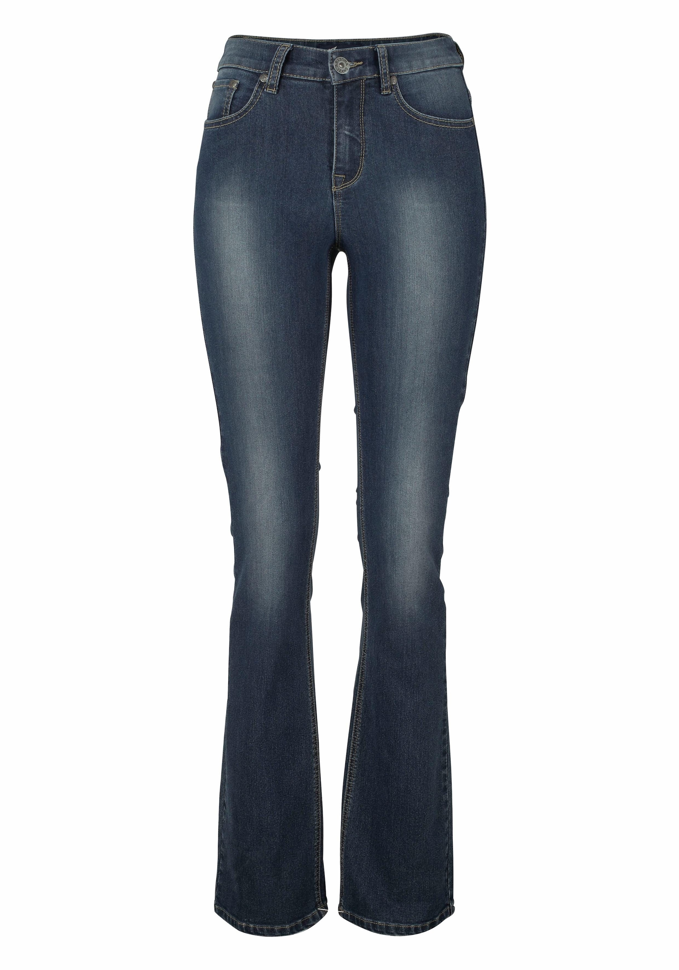 Arizona Bootcut-Jeans »Shaping«, High Waist