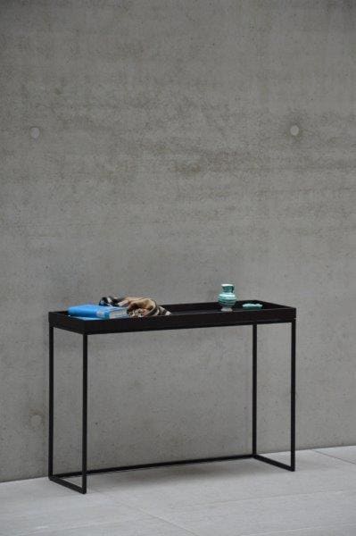 Fiam Konsolentisch "pizzo", in verschiedenen Gestellfarben, Breite 100 cm günstig online kaufen