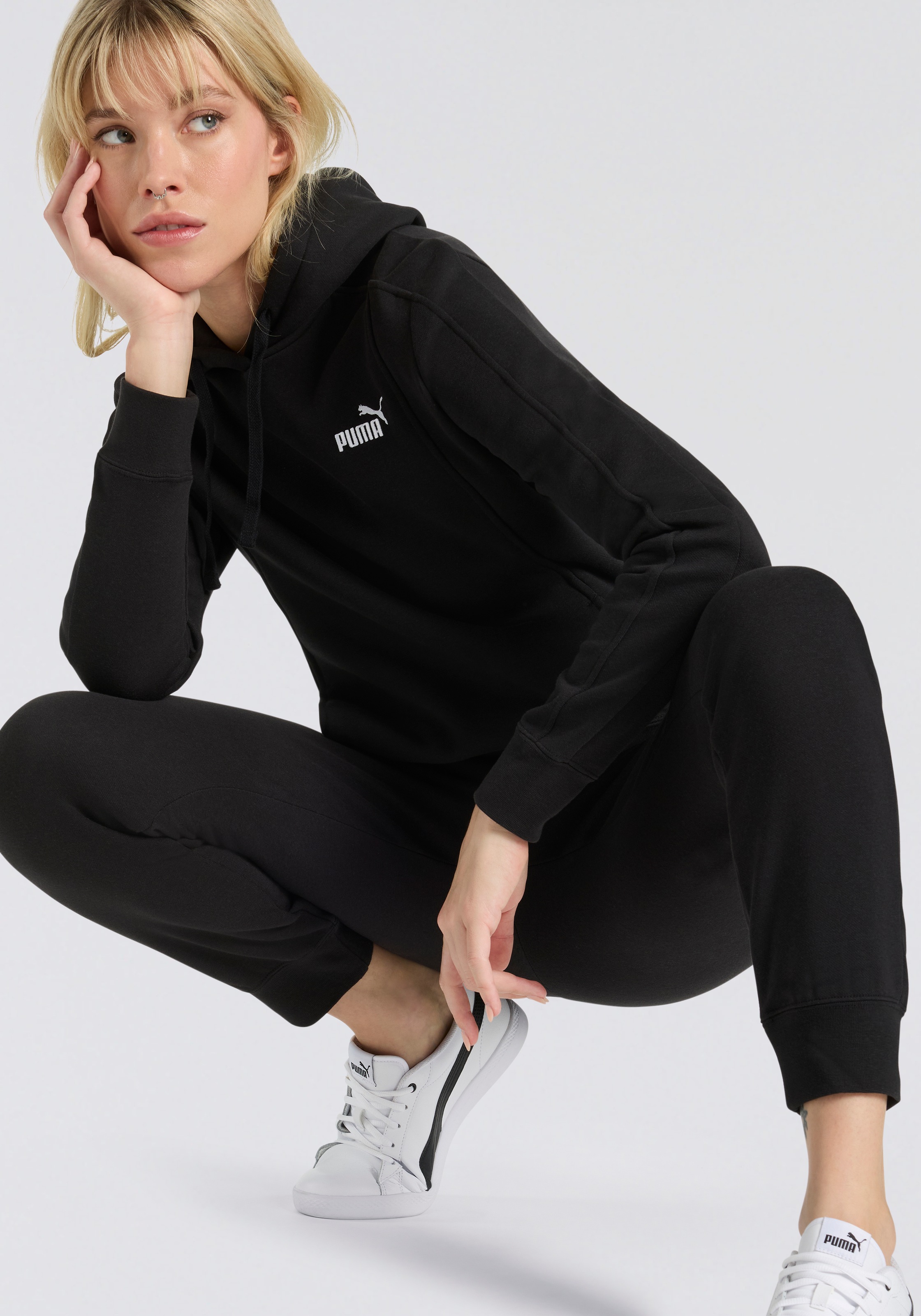 Thumbnail - PUMA Trainingsanzug "HOODED SWEAT SUIT FL CL" 2 Stk. tlg.