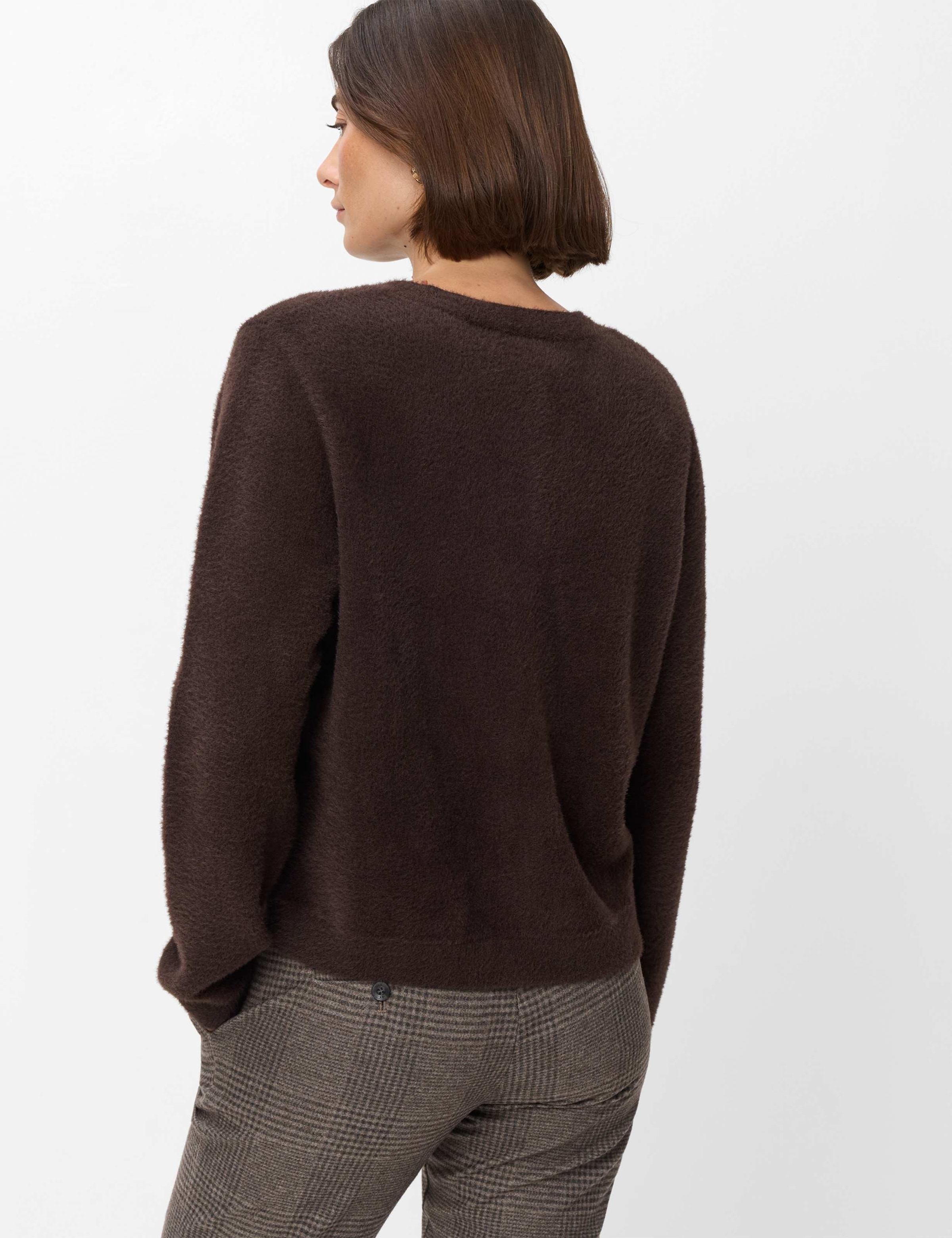 Brax Strickjacke »Style ANN« Feather Yarn: Strickjacke im Baumwollmix