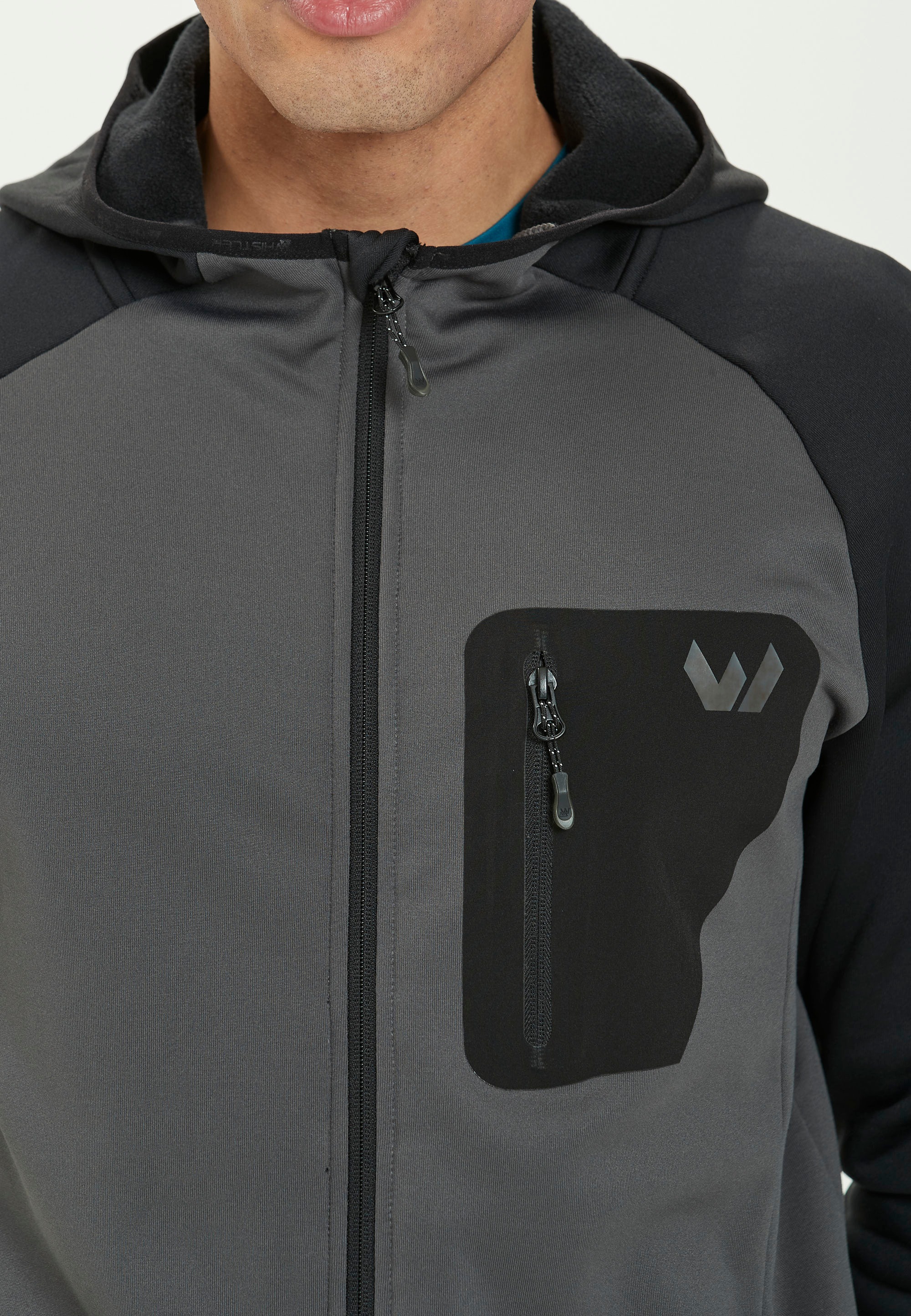 WHISTLER Fleecejacke »SALEN M Power Stretch Fleece Jacket«, aus atmungsaktivem Funktionsstretch