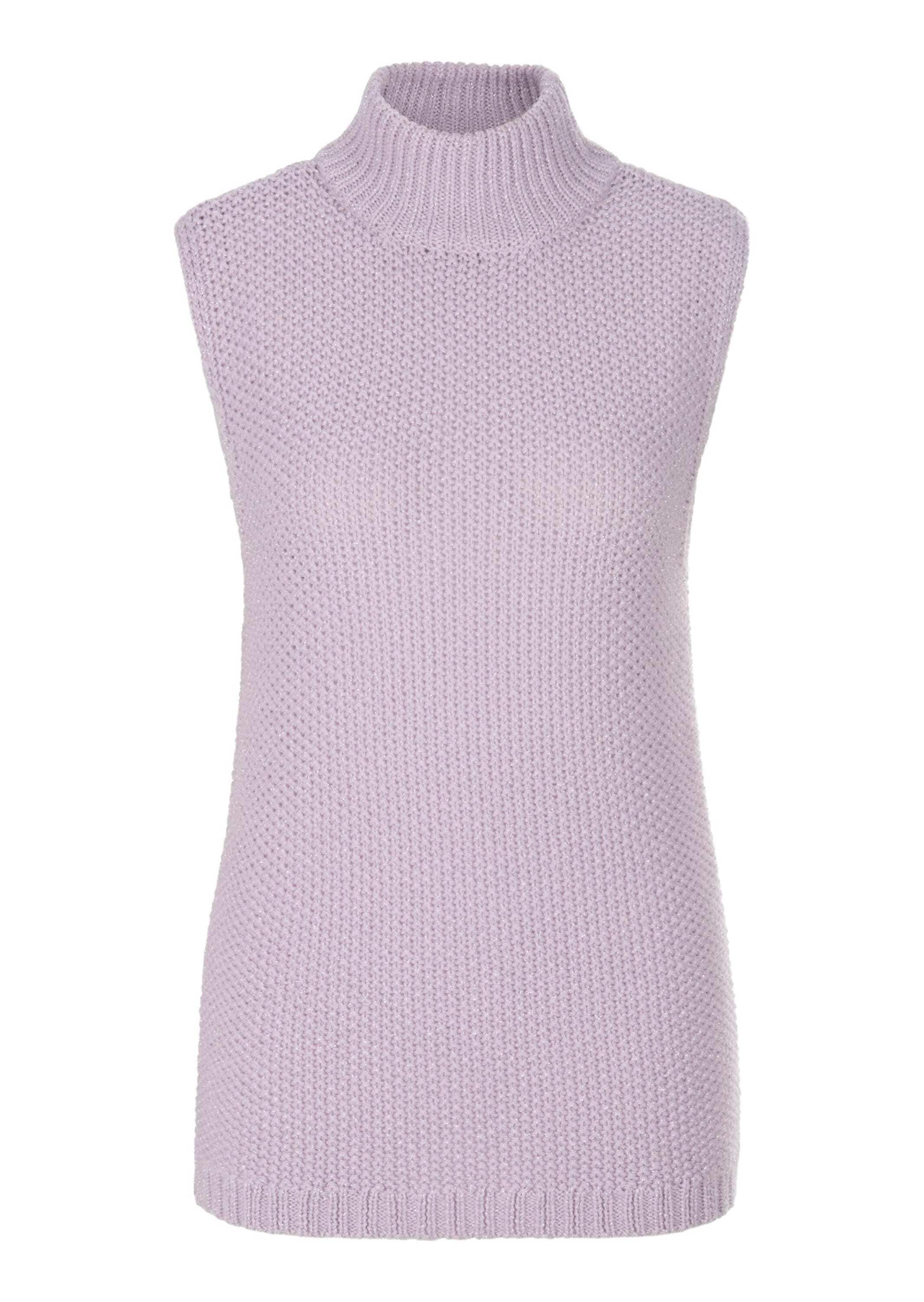 MADELEINE Longpullover "Pullunder Pullunder mit Reiskornmuster und Glanzeff günstig online kaufen