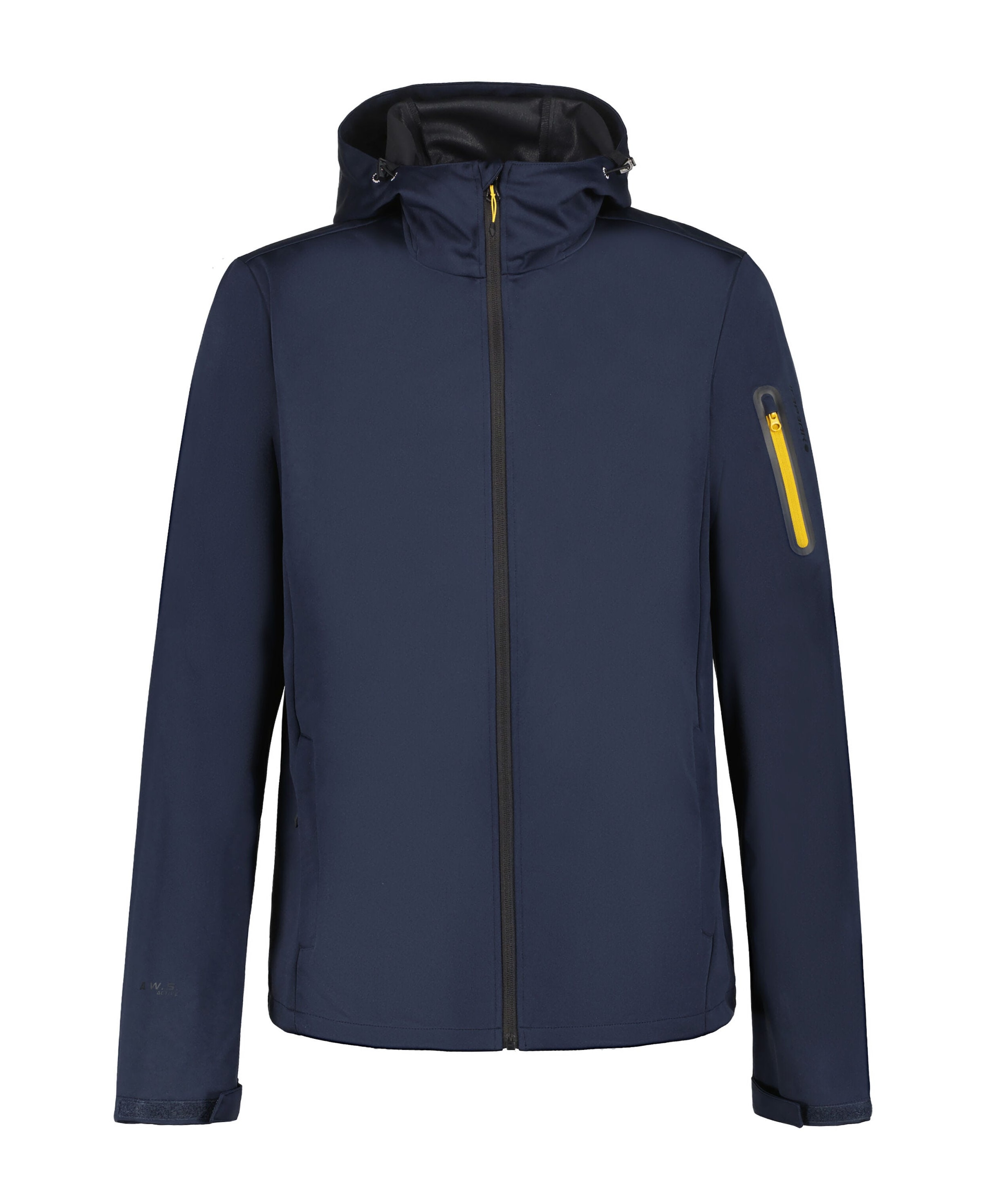 Icepeak Softshelljacke "H SOFTSHELLJACKE BRINSMADE" mit Kapuze mit hochschließendem Kragen, aus wärmendem Softshell-Material