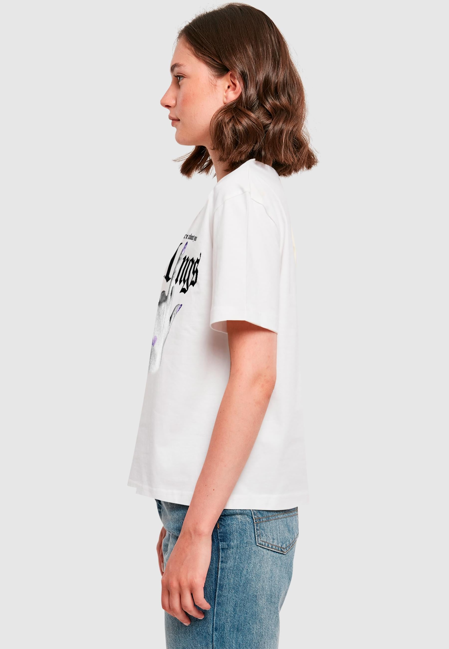 Miss Tee T-Shirt »Miss Tee Don't Care Tee«, (1 tlg.)