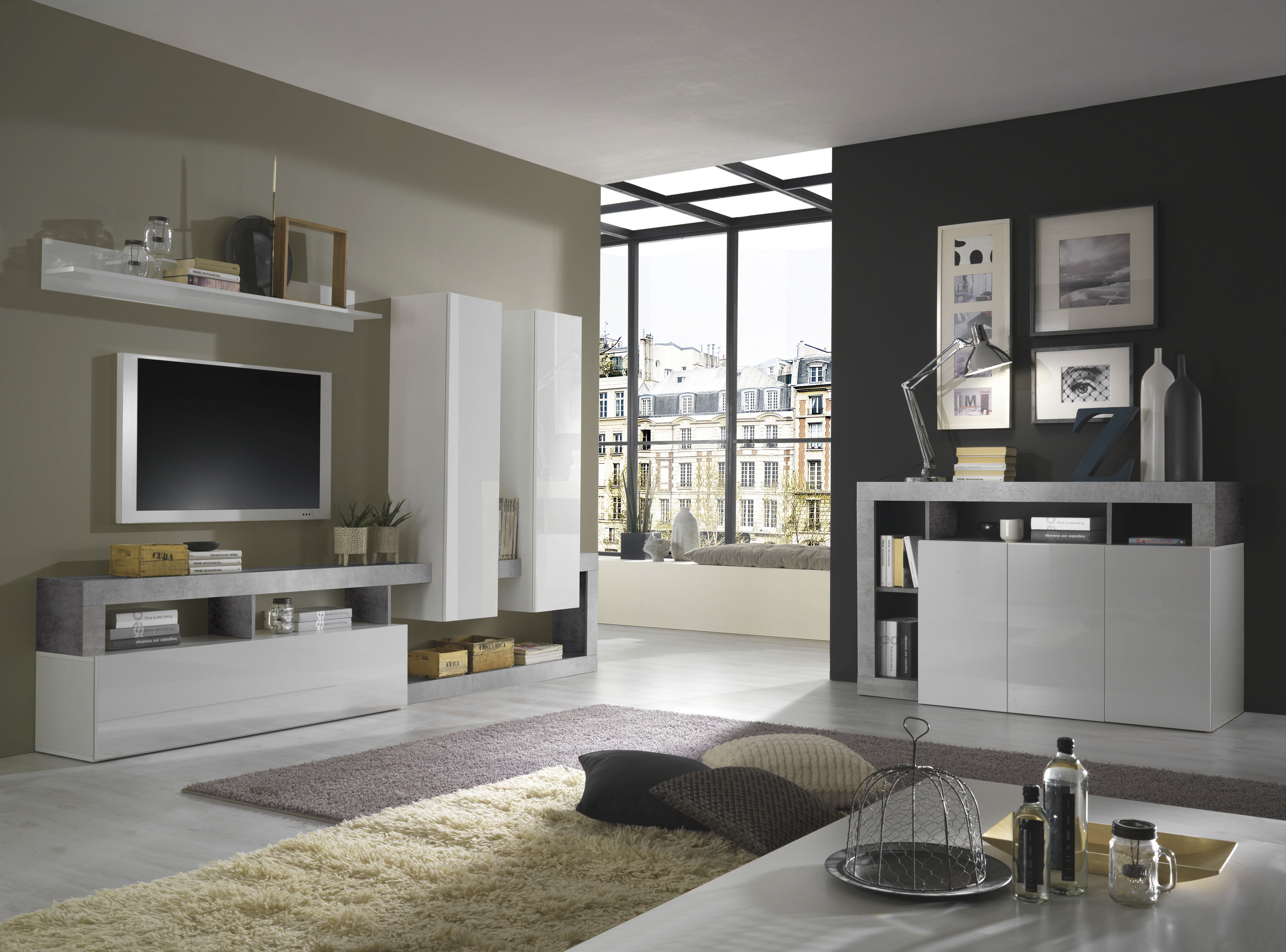 Thumbnail - INOSIGN Wohnwand "Hamburg" Set, 4 Stk. tlg.