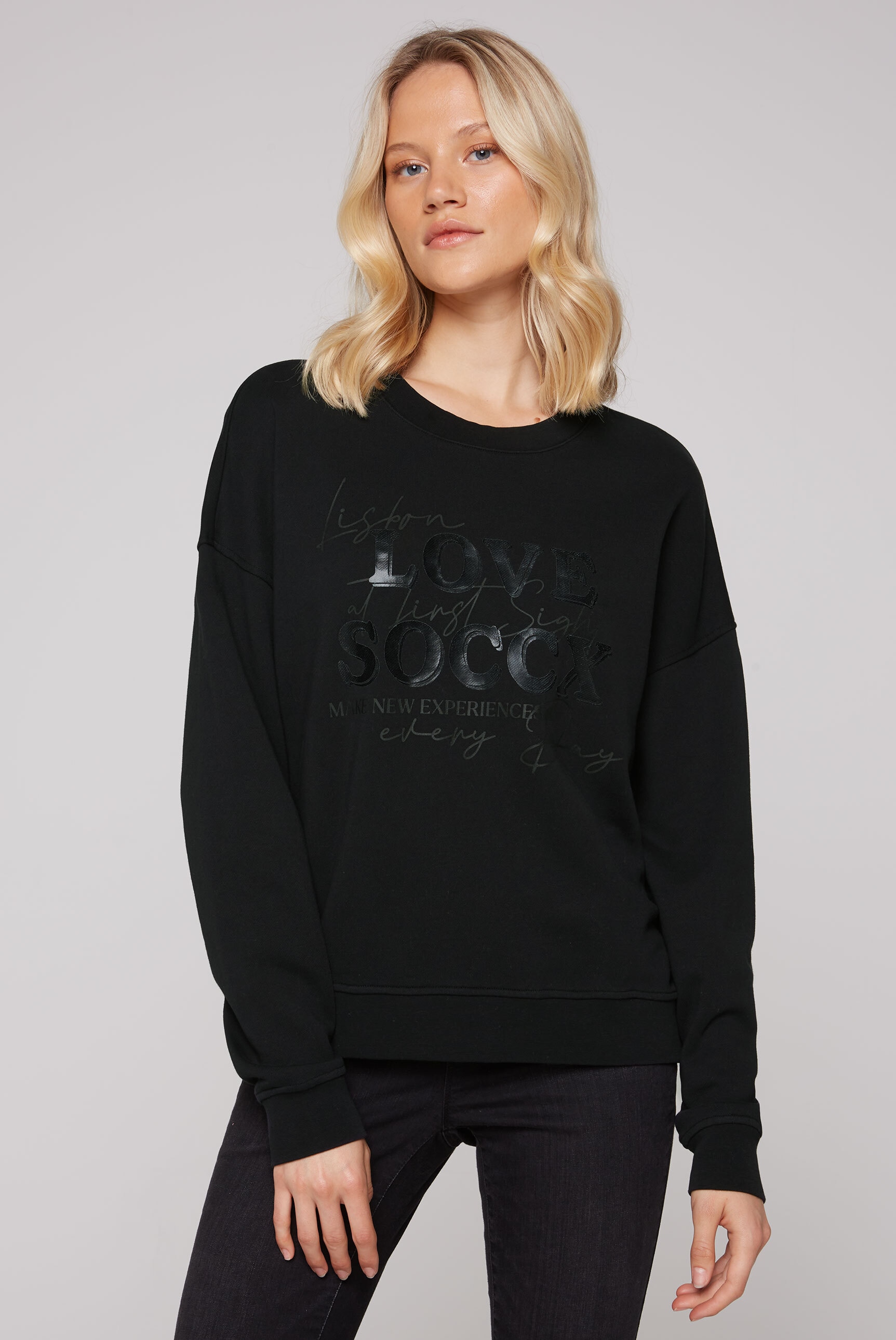 SOCCX Sweater, aus Bio-Baumwolle