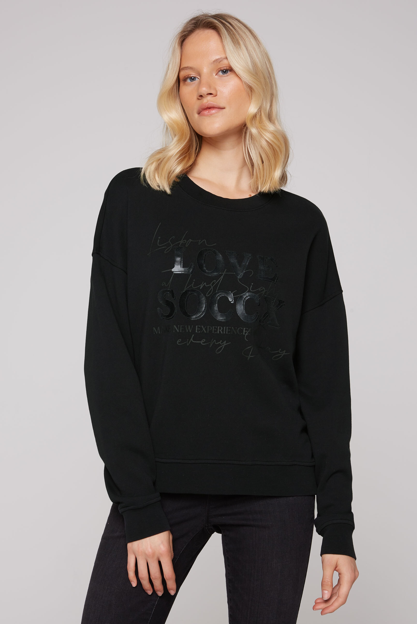 SOCCX Sweater, aus Bio-Baumwolle günstig online kaufen