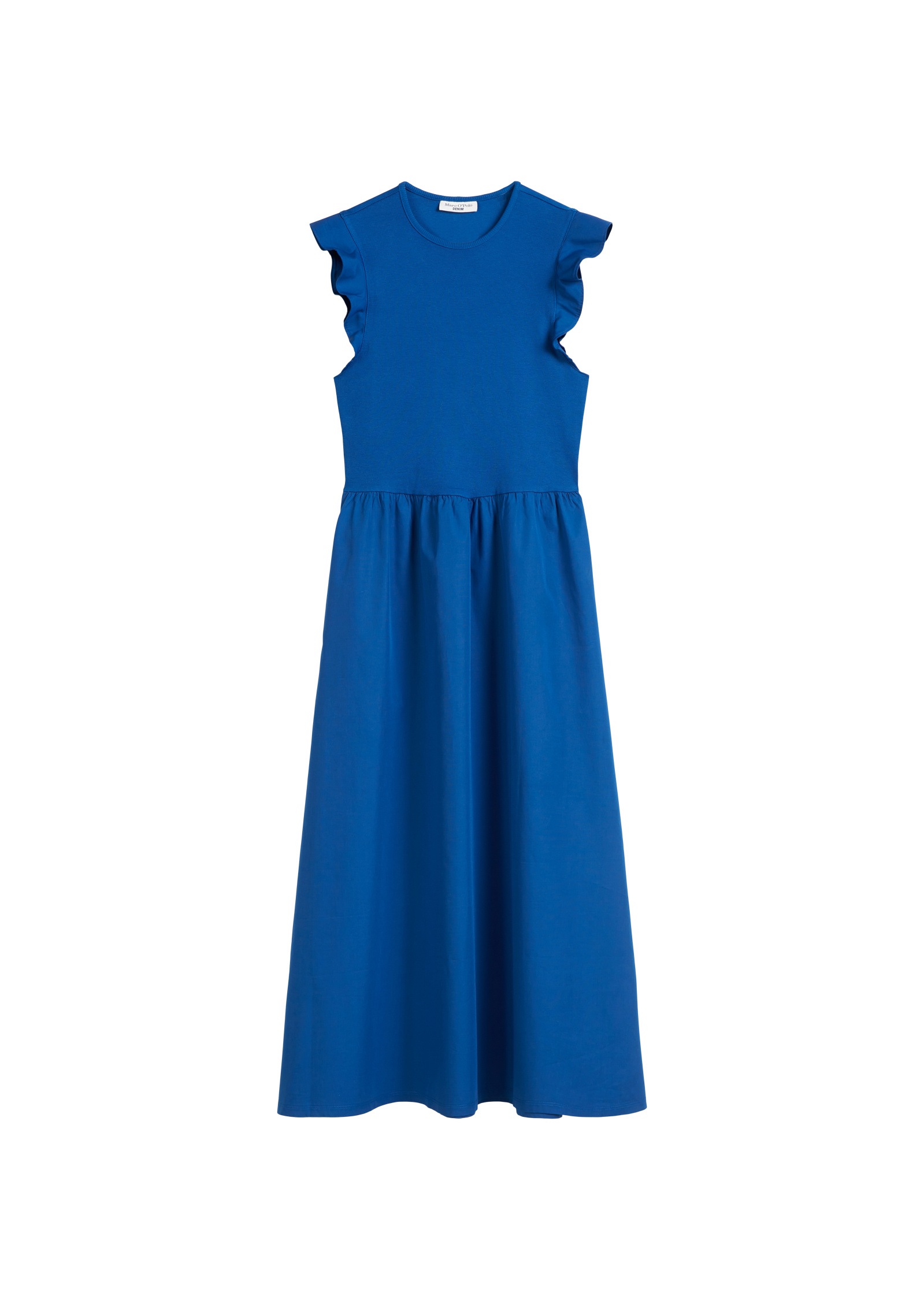 Marc O'Polo DENIM Jerseykleid »mit Baumwoll-Popelinerock«