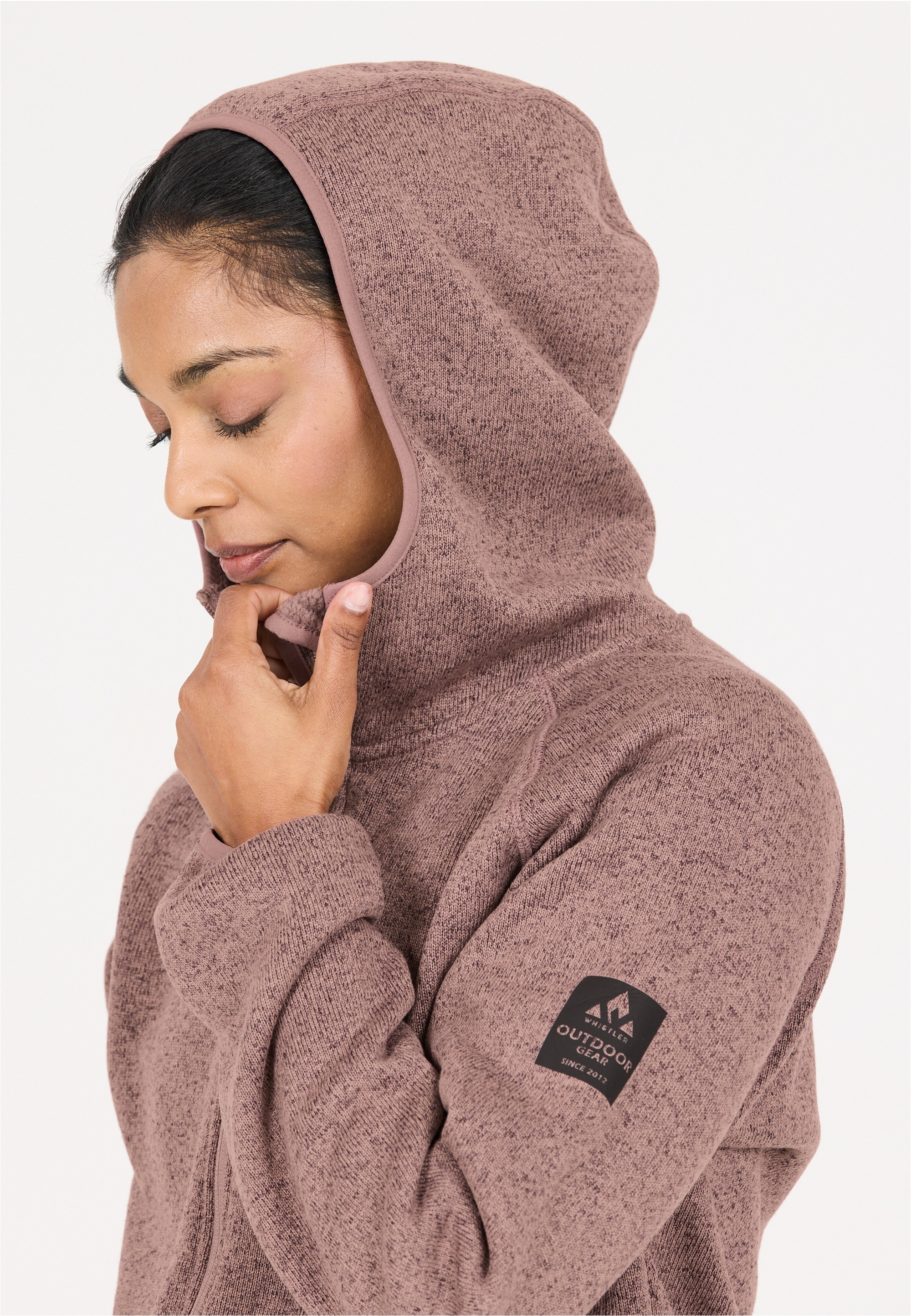 WHISTLER Fleecejacke »Wolven« mit gebürsteter Innenseite