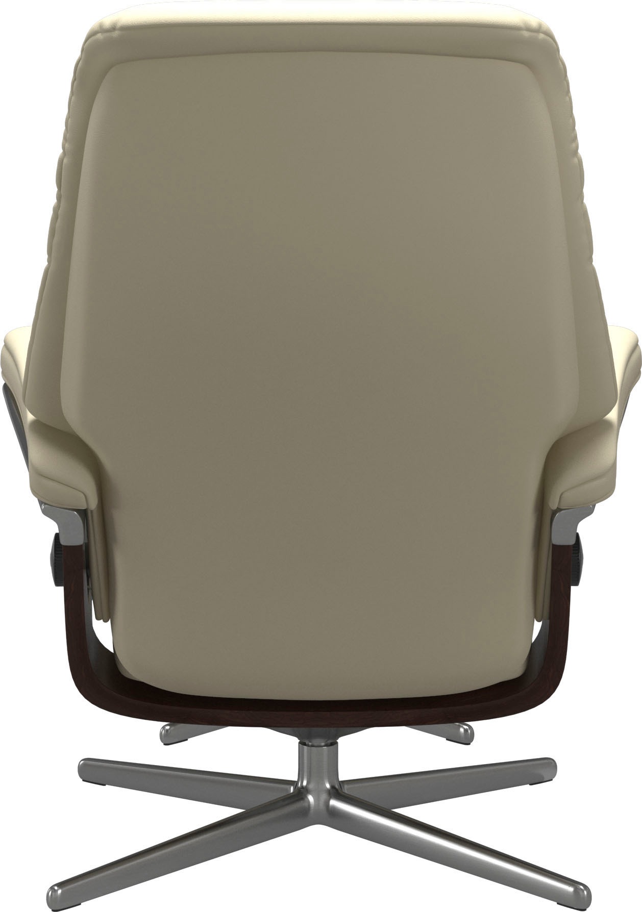 Stressless® Fußhocker »Sunrise«, mit Cross Base, Größe S, M & L, Holzakzent Braun