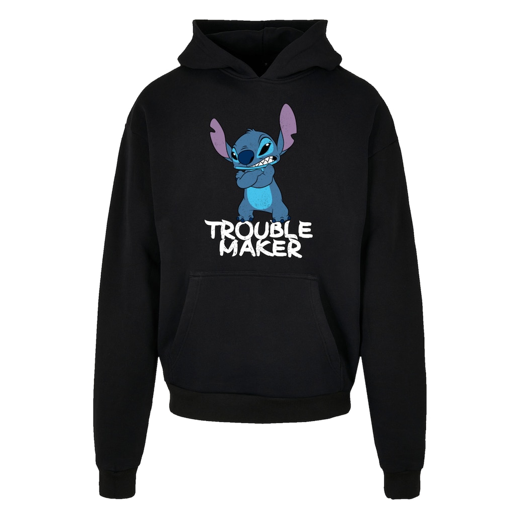F4NT4STIC Kapuzenpullover »Disney Lilo & Stitch Trouble Maker Hooded Sweater«