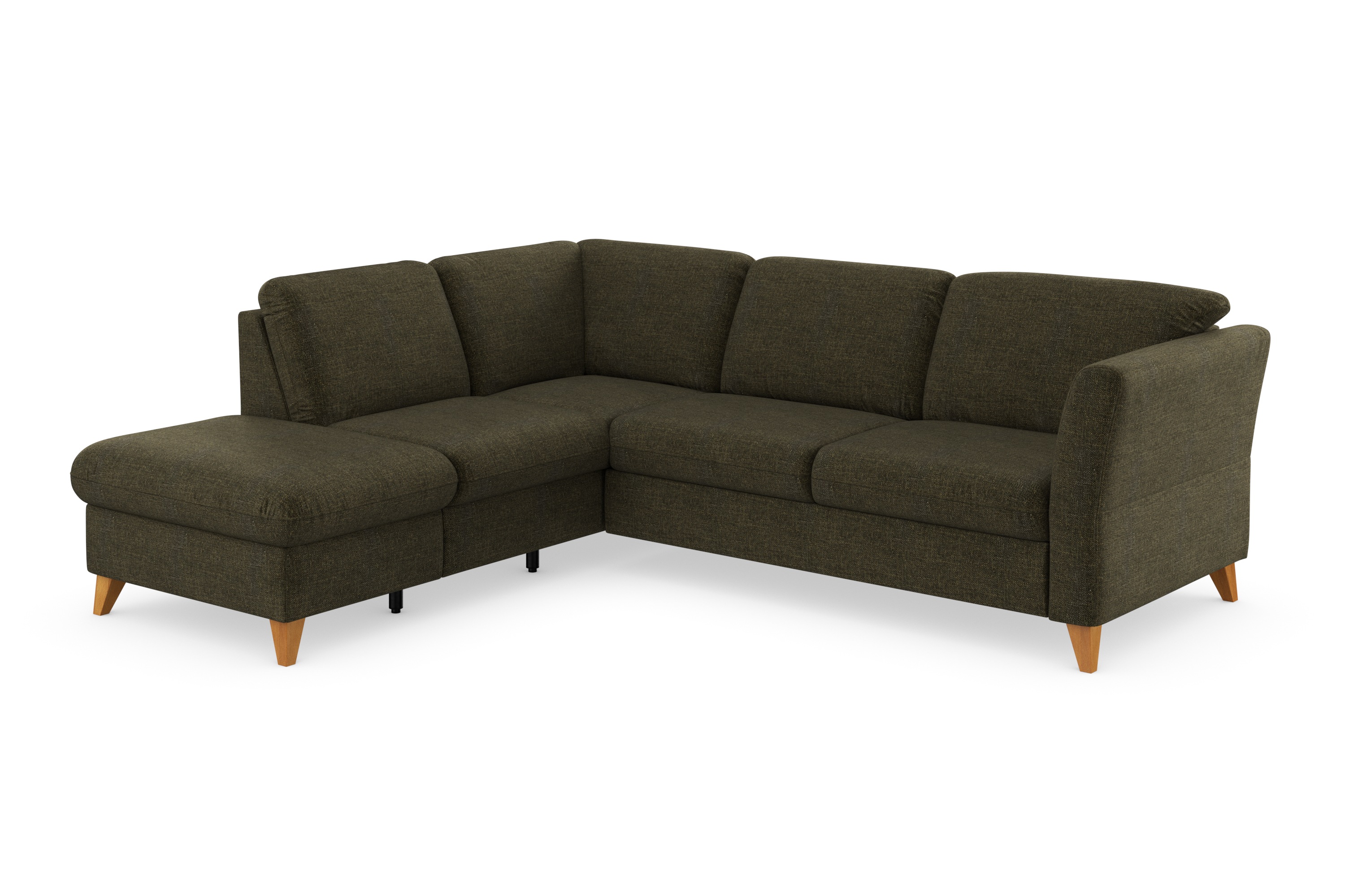 Thumbnail - Home affaire Ecksofa "Trelleborg L-Form", Federkern-Polsterung, wahlweise mit Bettfunktion und Stauraum
