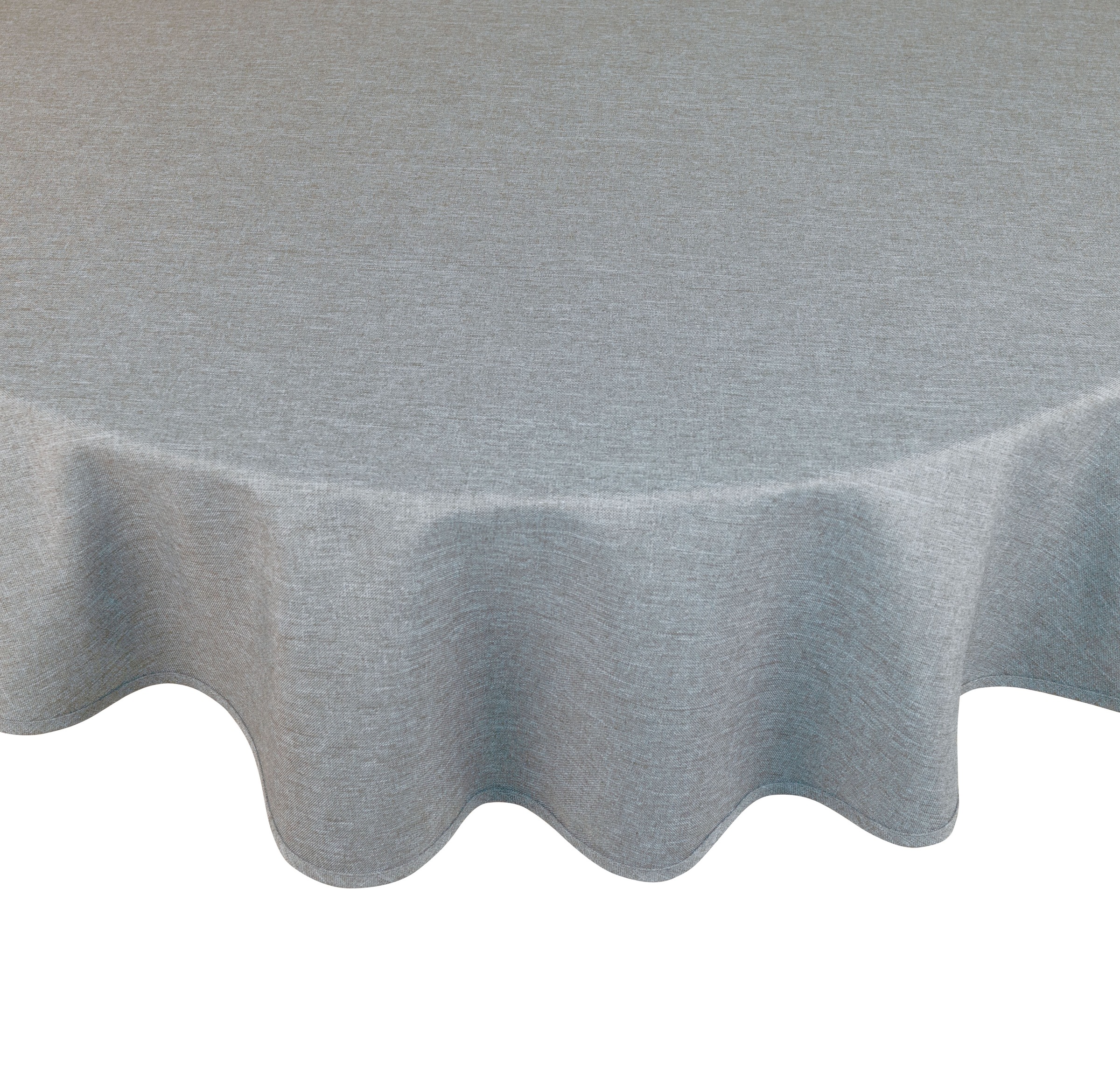 OTTO home Tischdecke "Josée, wasserabweisend, in eckig & rund" strukturiert, Leinenoptik, uni,wasserabweisend, pflegeleicht, Deko