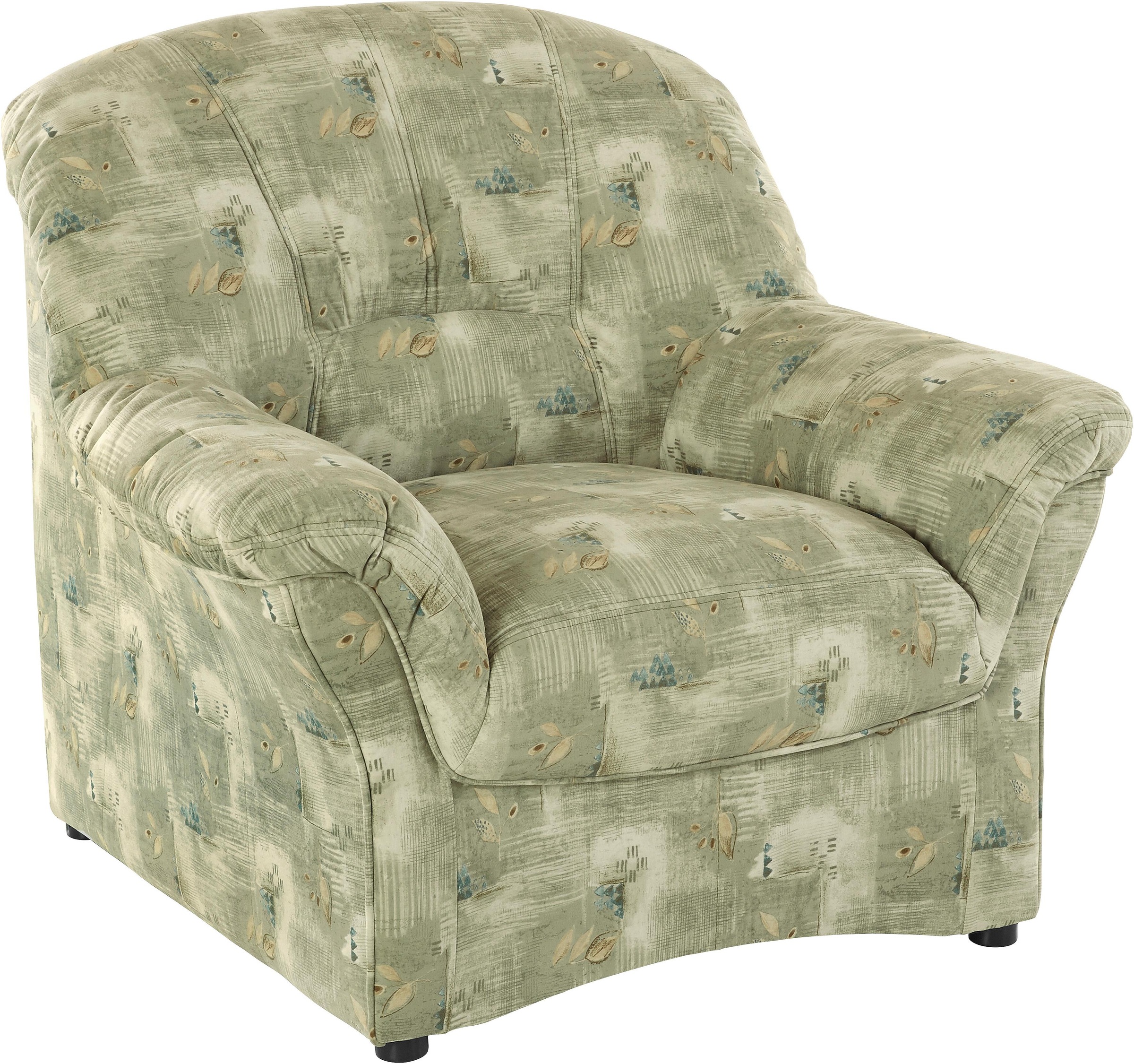 Thumbnail - DOMO collection Sessel "Bahia zeitlos, elegant mit bequemen Armlehnen" Microfaser, natur