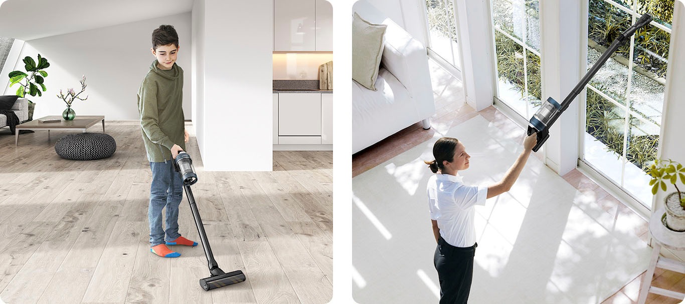 Samsung Akku-Handstaubsauger "VS20C85G7TB/WD, Jet 85 Wet&Clean," 580 W, beu günstig online kaufen