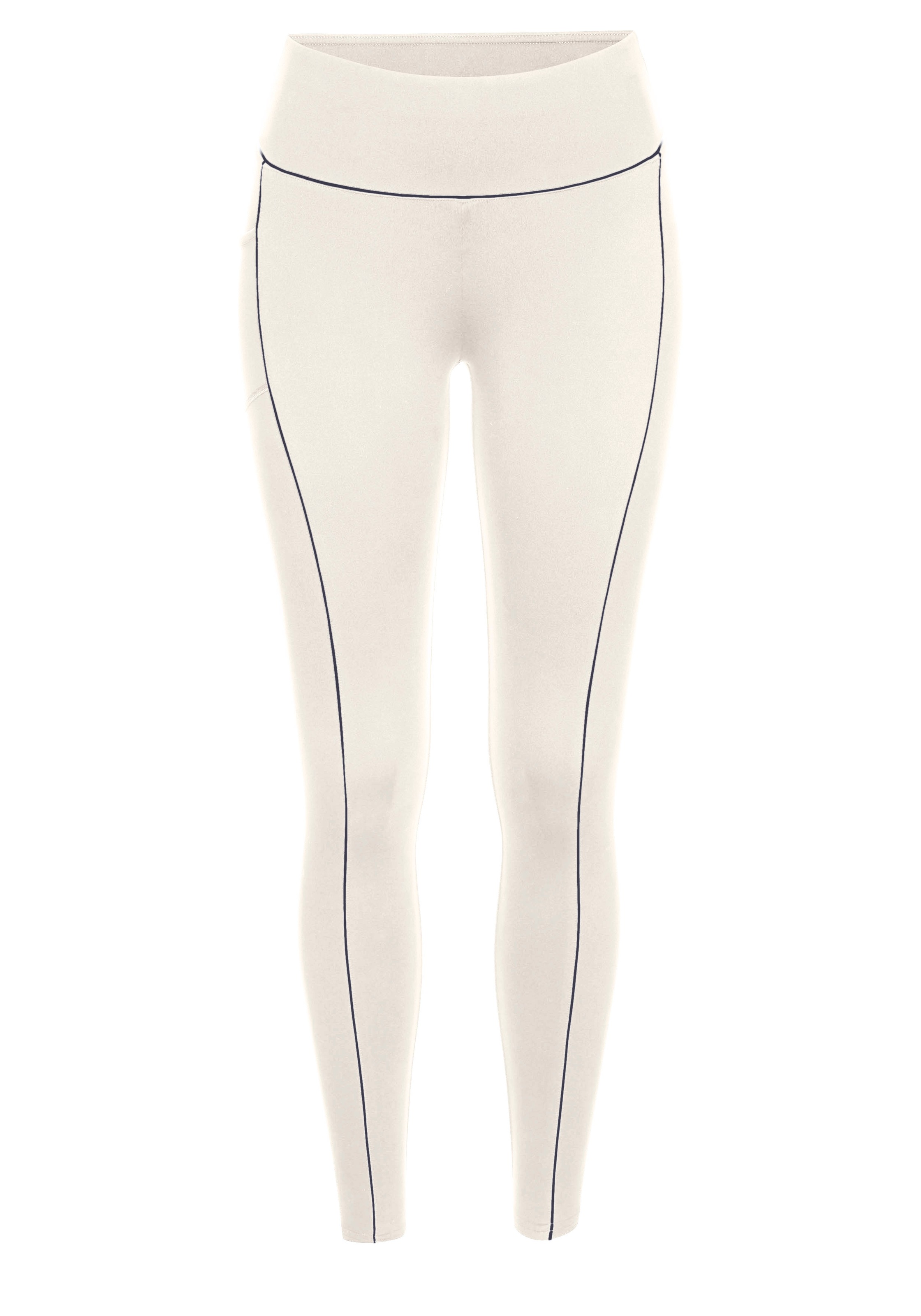 Copenhagen Studios Leggings, mit Paspeln und Logodruck