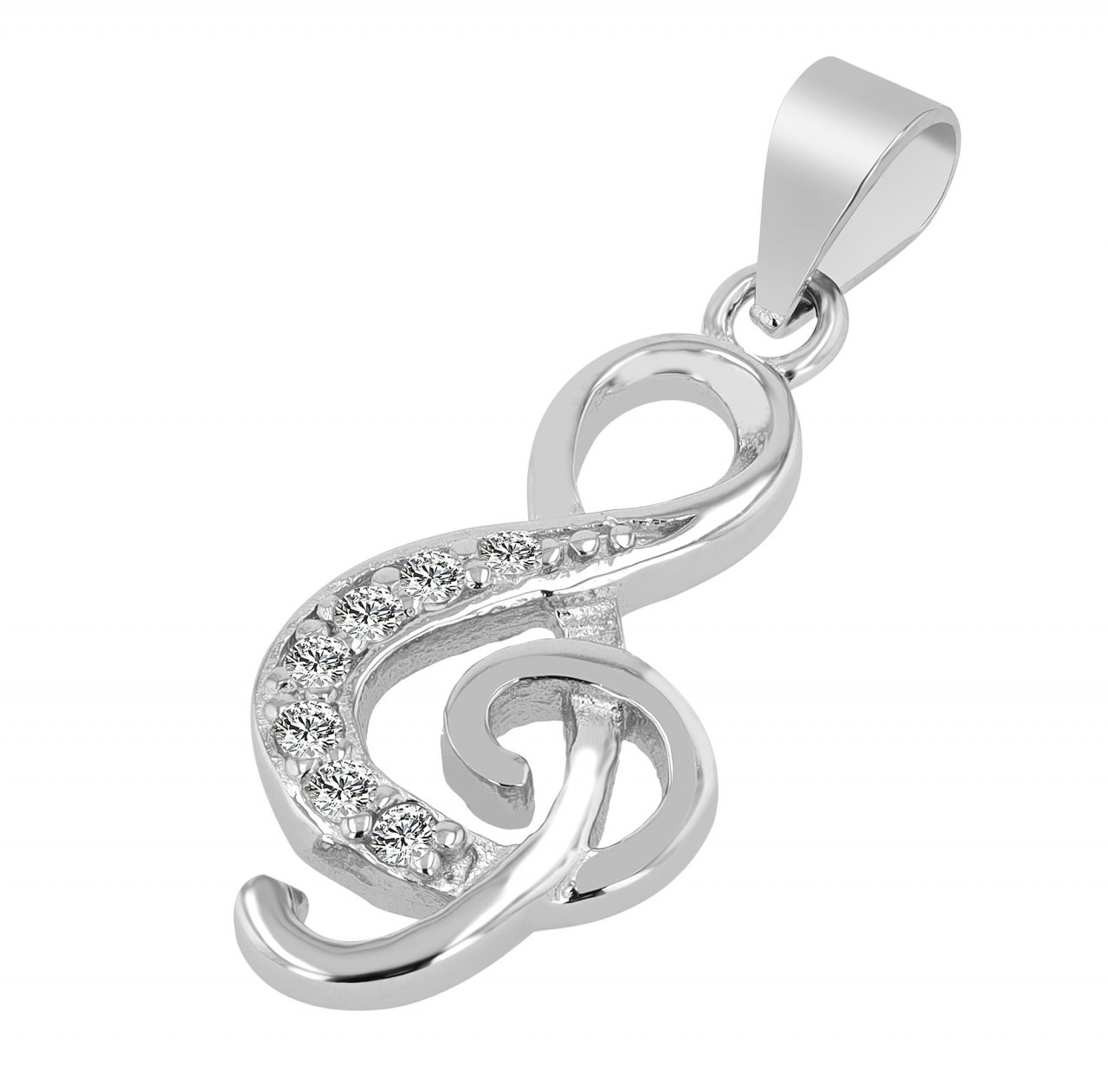 Kettenanhänger ADELIA´S "trendiger Schlüssel Anhänger aus 925 Sterling Silber", silber, Schmuckanhänger, Damen, Silber 925 (Sterlingsilber), Kettenanhänger 2
