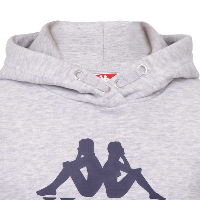 mit BAUR Logoprint - kaufen plakativem Kapuzensweatshirt, Kappa |