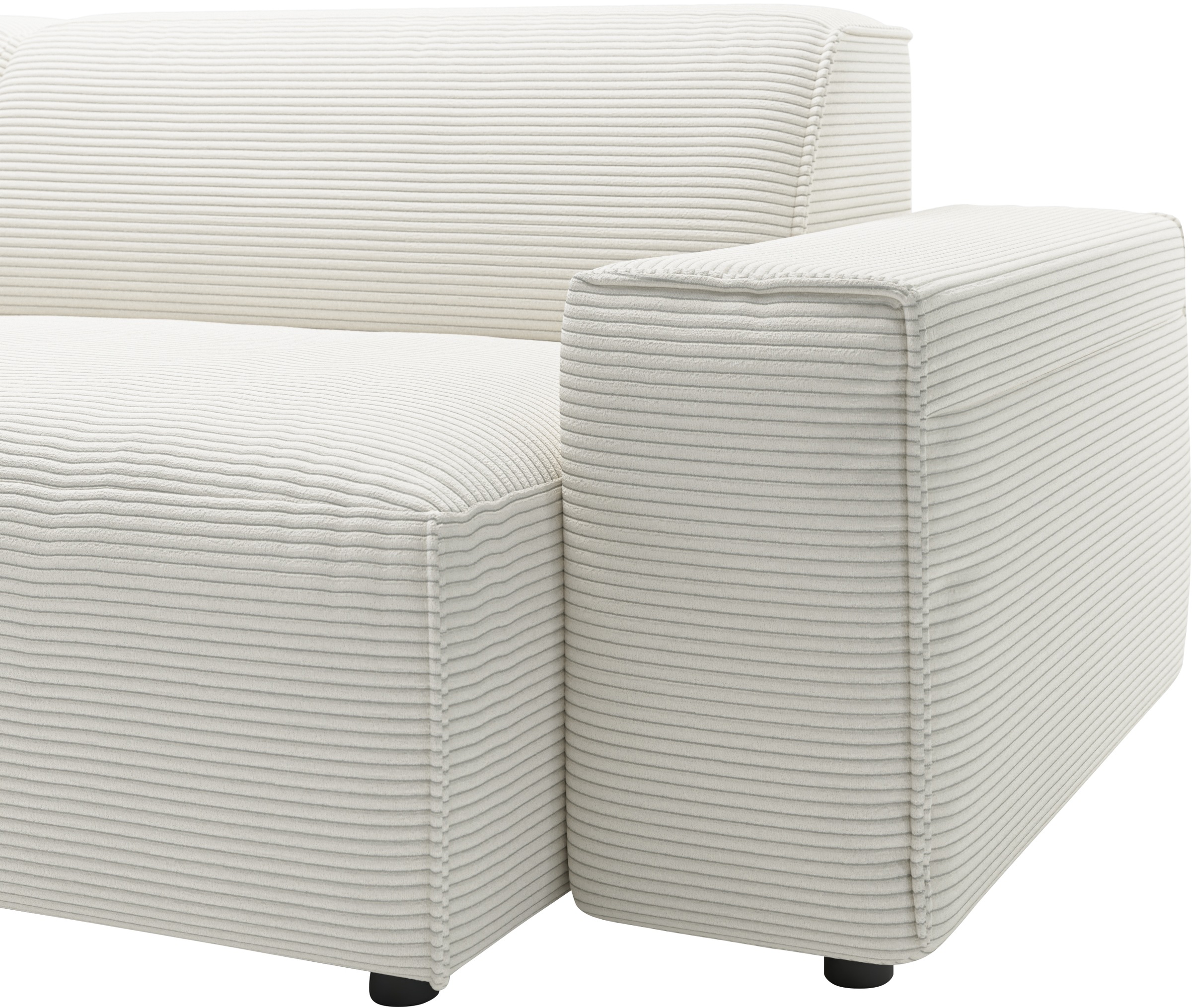 andas Ecksofa »Glimminge auch in Breitcord, Feincord, Bouclé + Easy care-Bezug«, L-Form, Breite 294, Zierkissen