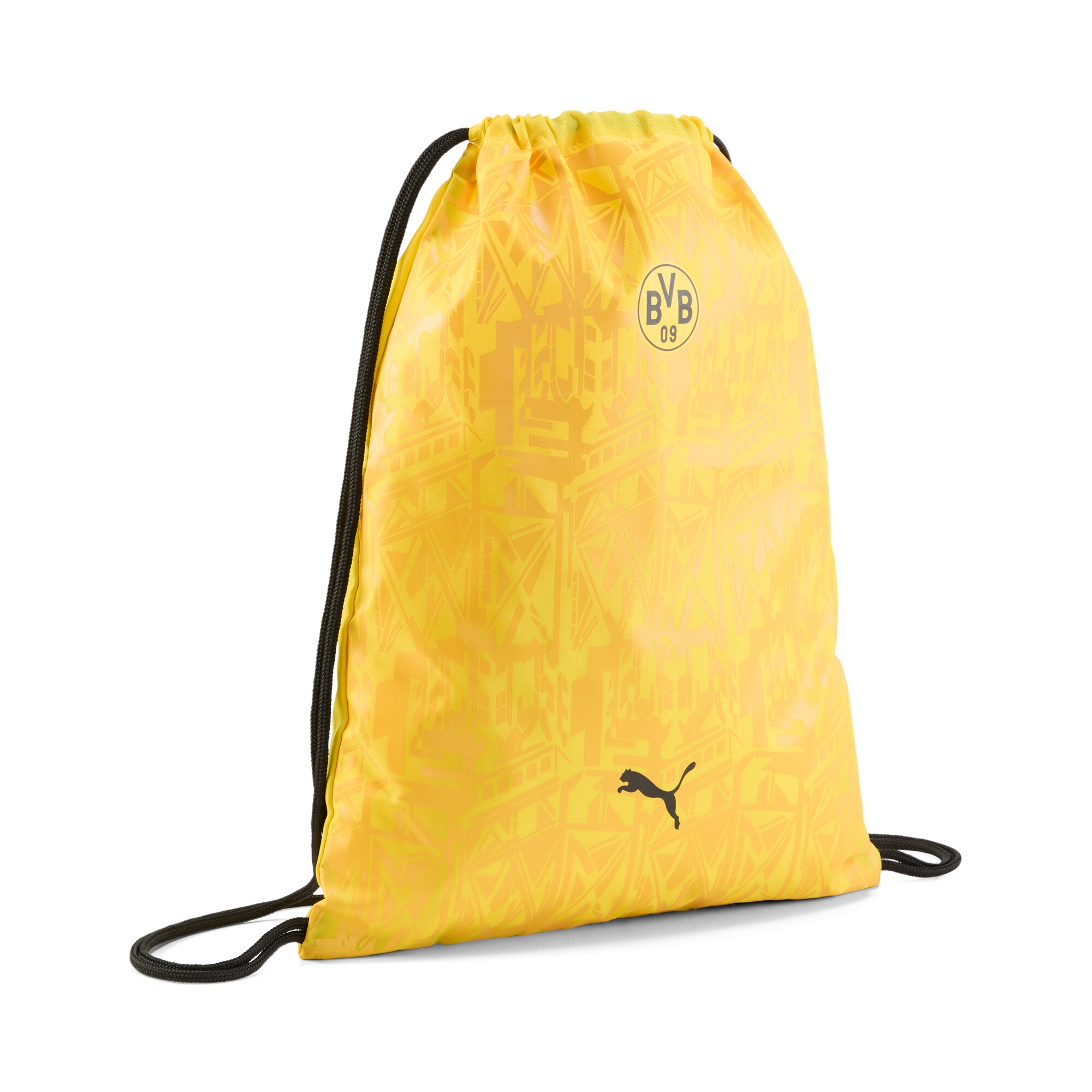 PUMA Sporttasche "BVB ESS GYM SACK" mehrfarbiges Design, aus Polyester, für Erwachsene