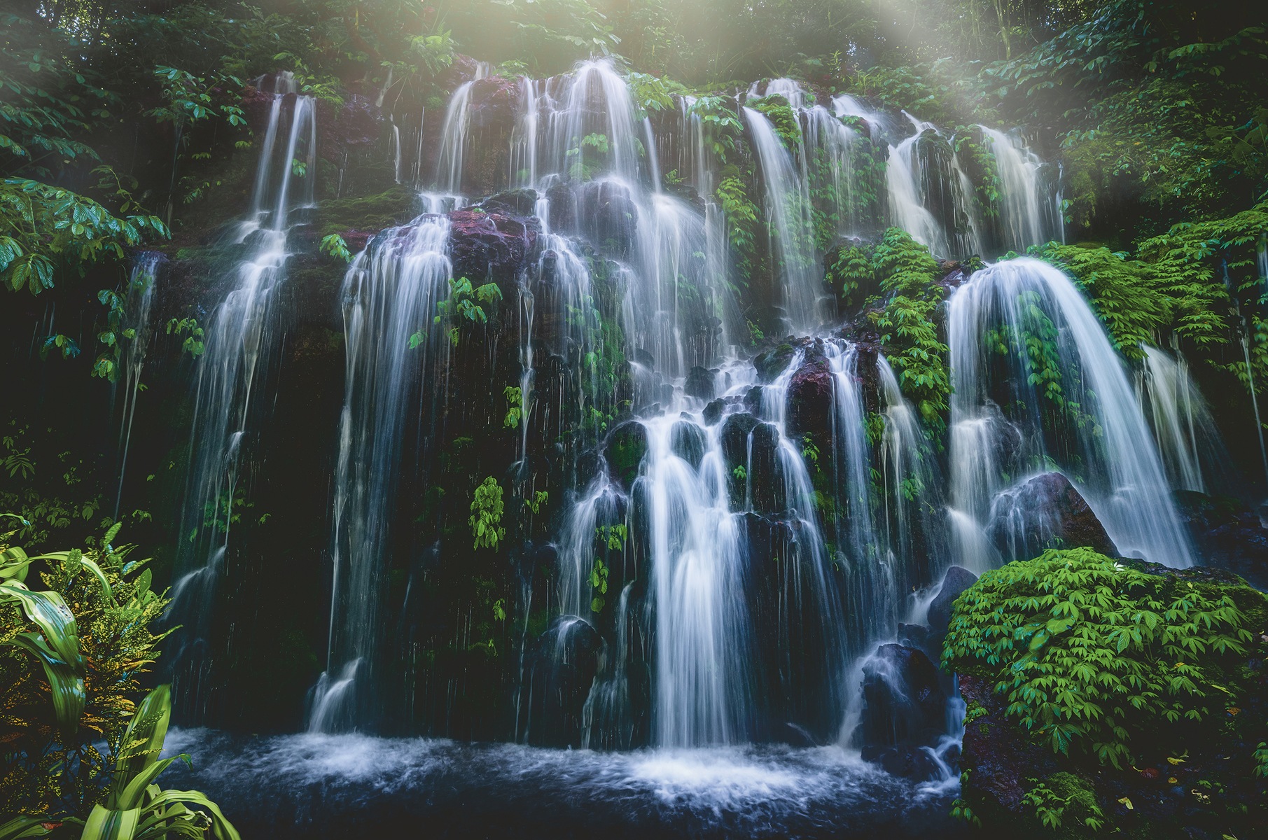 Ravensburger Puzzle »Wasserfall auf Bali«, Made in Germany, FSC® - schützt Wald - weltweit