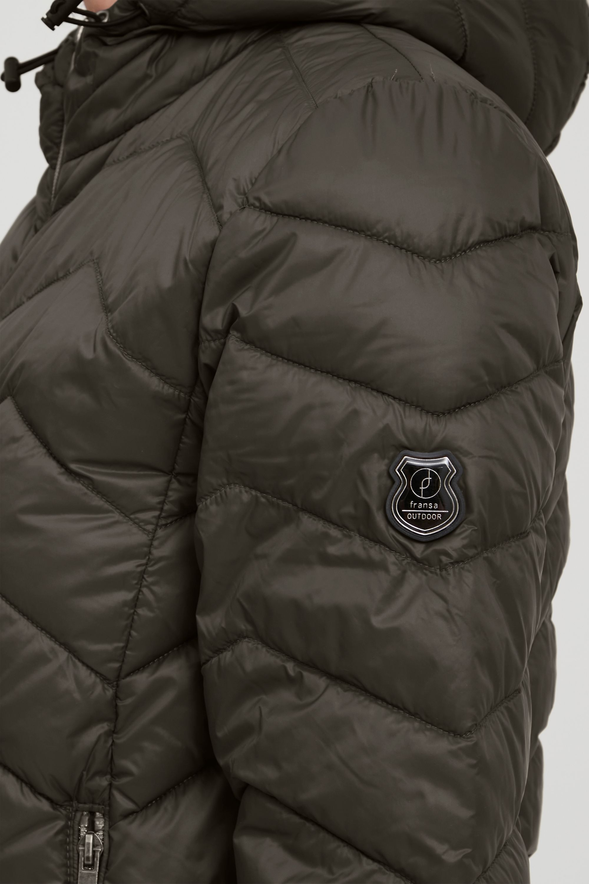 fransa Steppjacke »Steppjacke FRBapadding«, mit Kapuze
