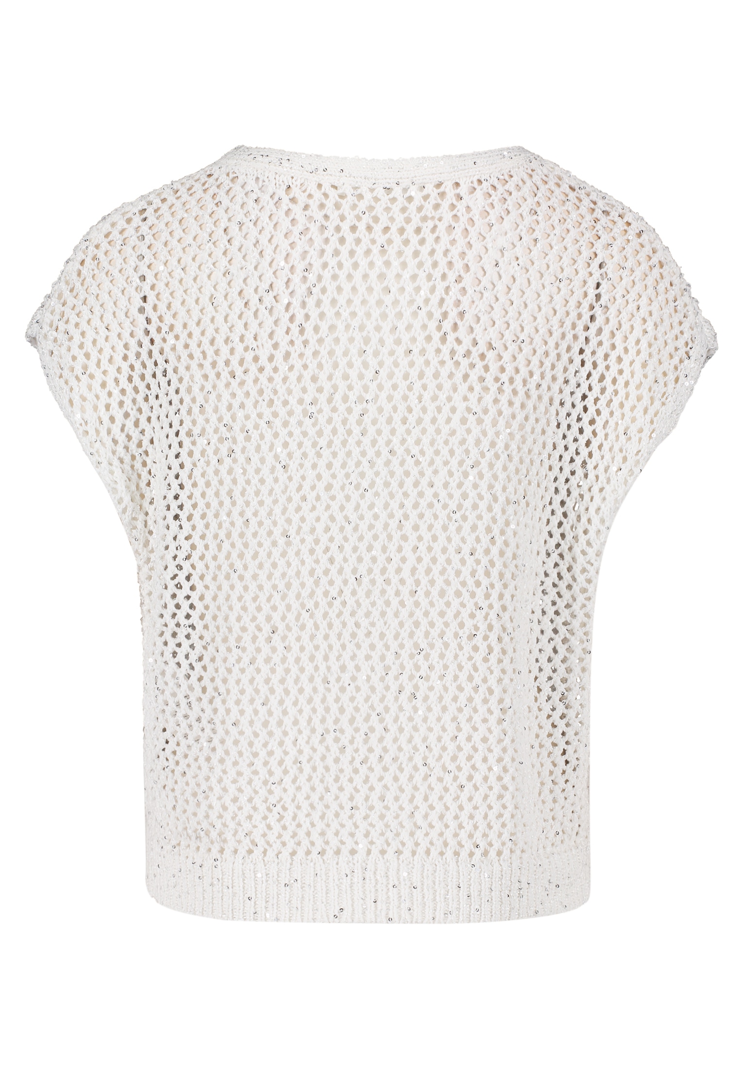 Betty&Co Stricktop »Betty & Co Strickpullunder mit Effektgarn«, Glitzer