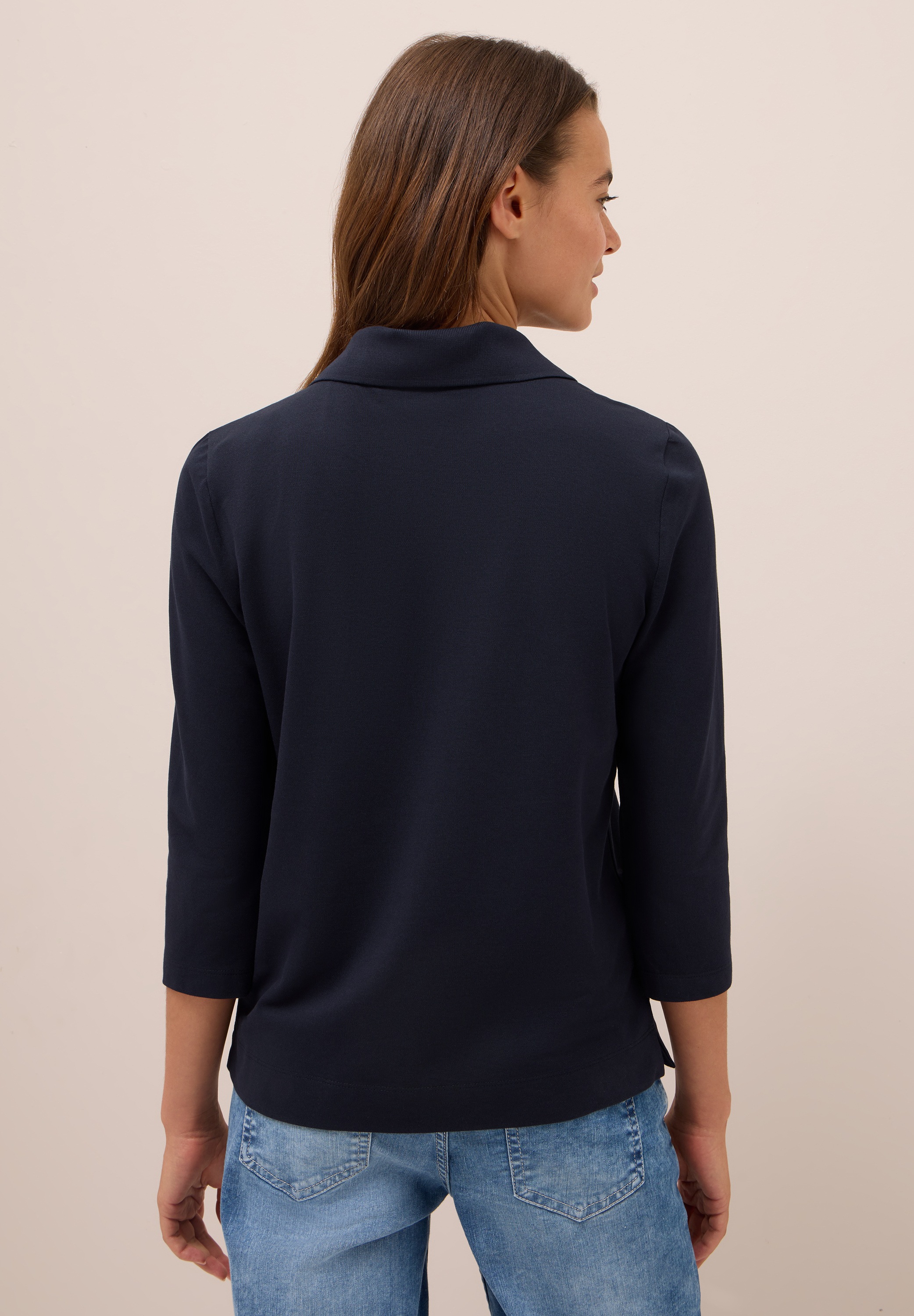 Cecil Poloshirt, in Unifarbe