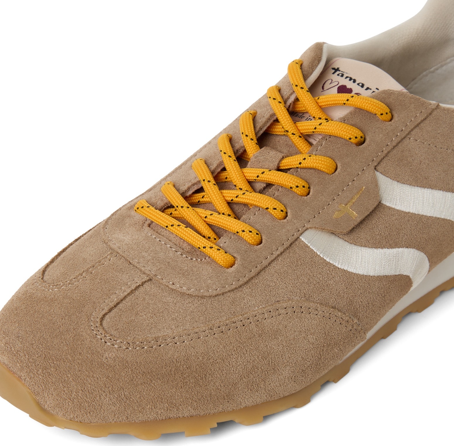 Tamaris Keilsneaker  Freizeitschuh, Halbschuh, Schnürer im Retro-Look