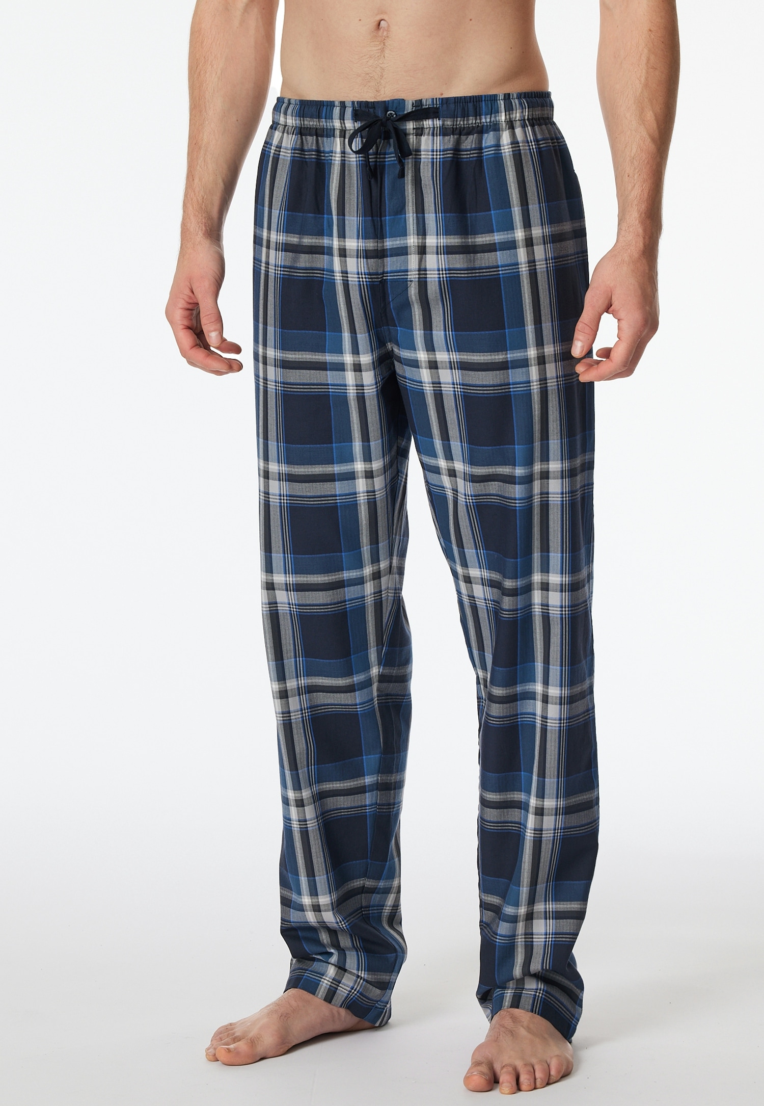Schiesser Pyjamahose "Mix + Relax", funktionale Knopfleiste, Bindeband, sei günstig online kaufen