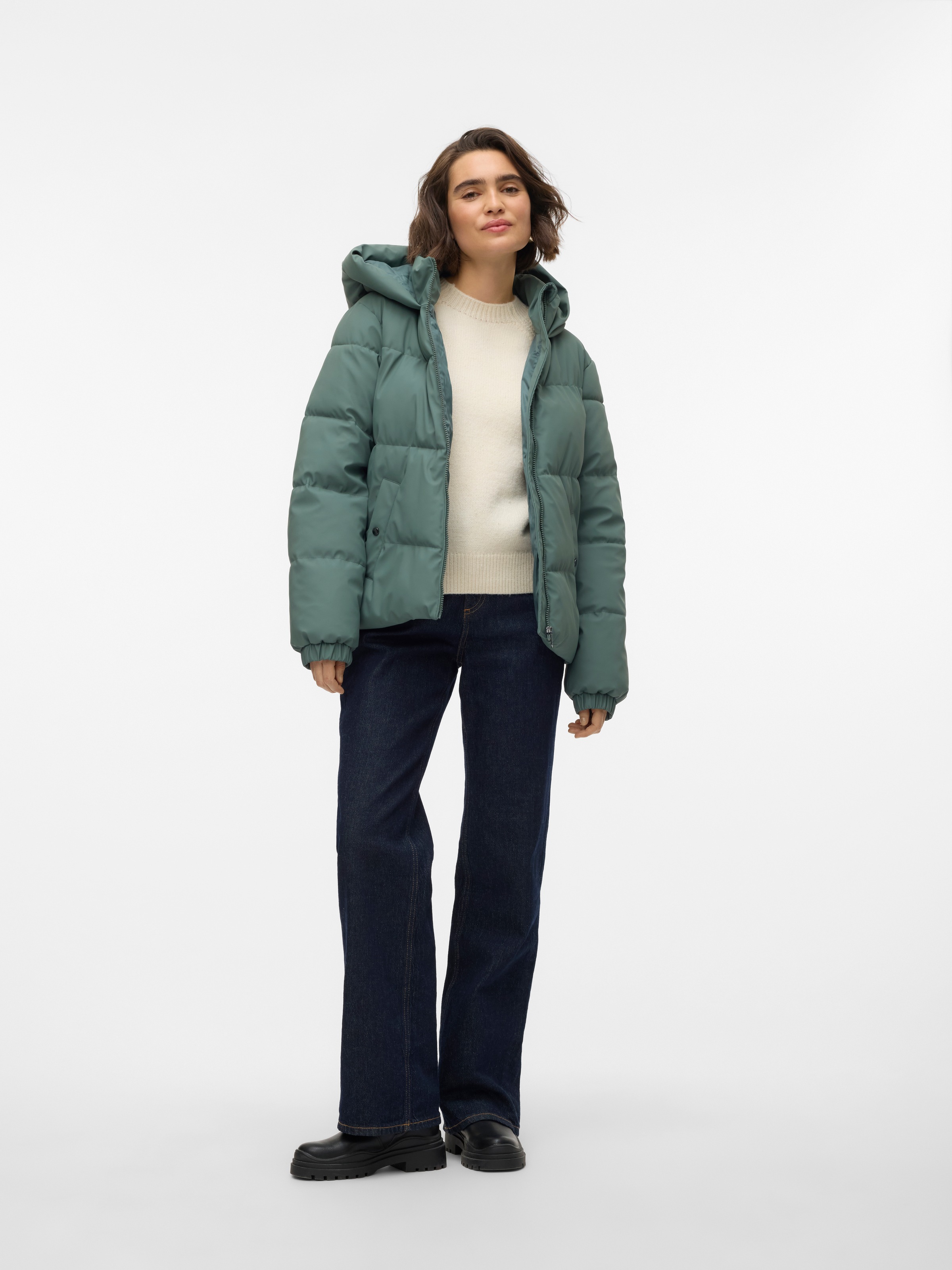 Vero Moda Steppjacke »VMGRETAMIA SHORT COATED JACKET ENT«