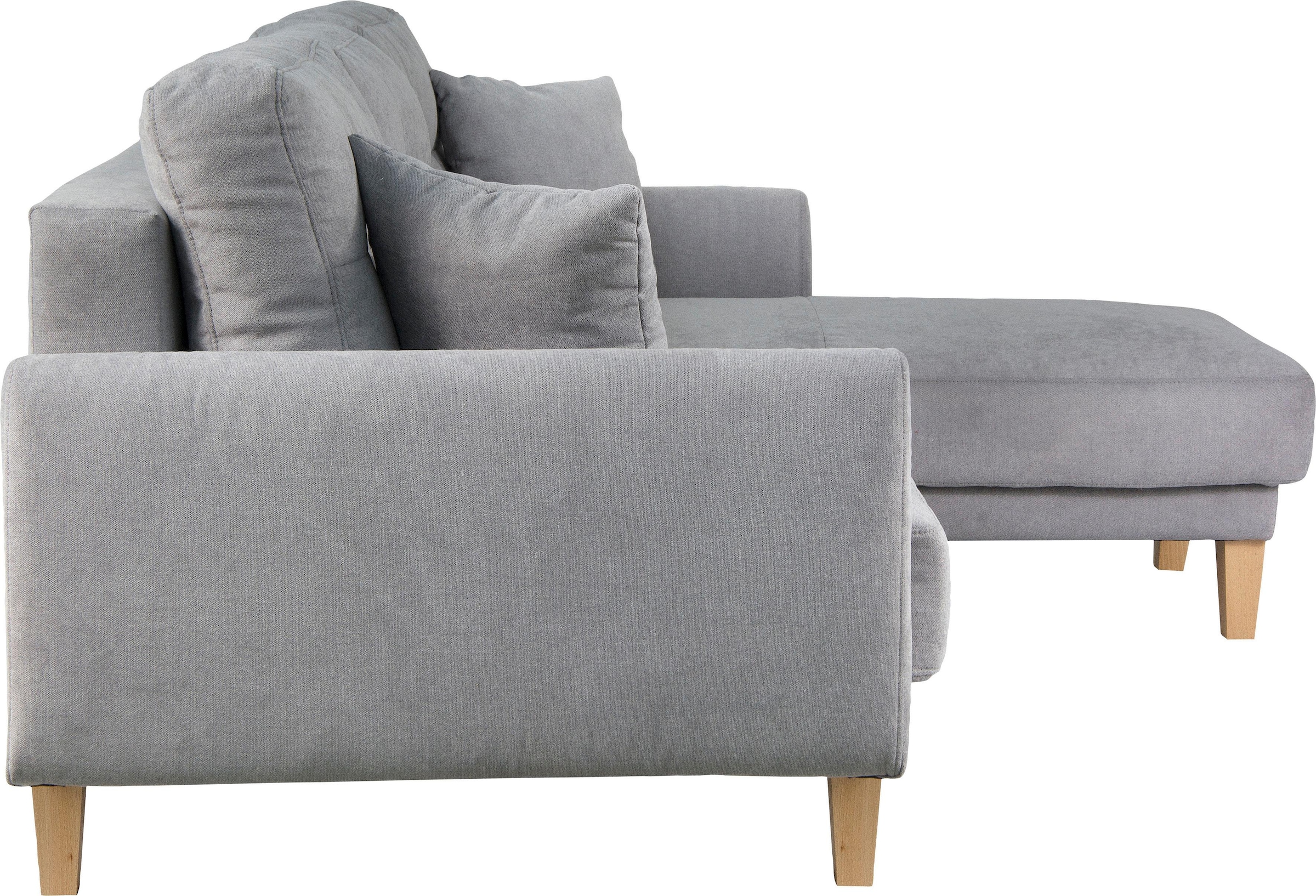 Home affaire Ecksofa »TRIPLO optionale Schlafsofa mit Bettkasten, Maße B/T/H: 234/164/89 cm« L-Form wahlweise mit Bettfunktion - Liegefläche 132x210 cm