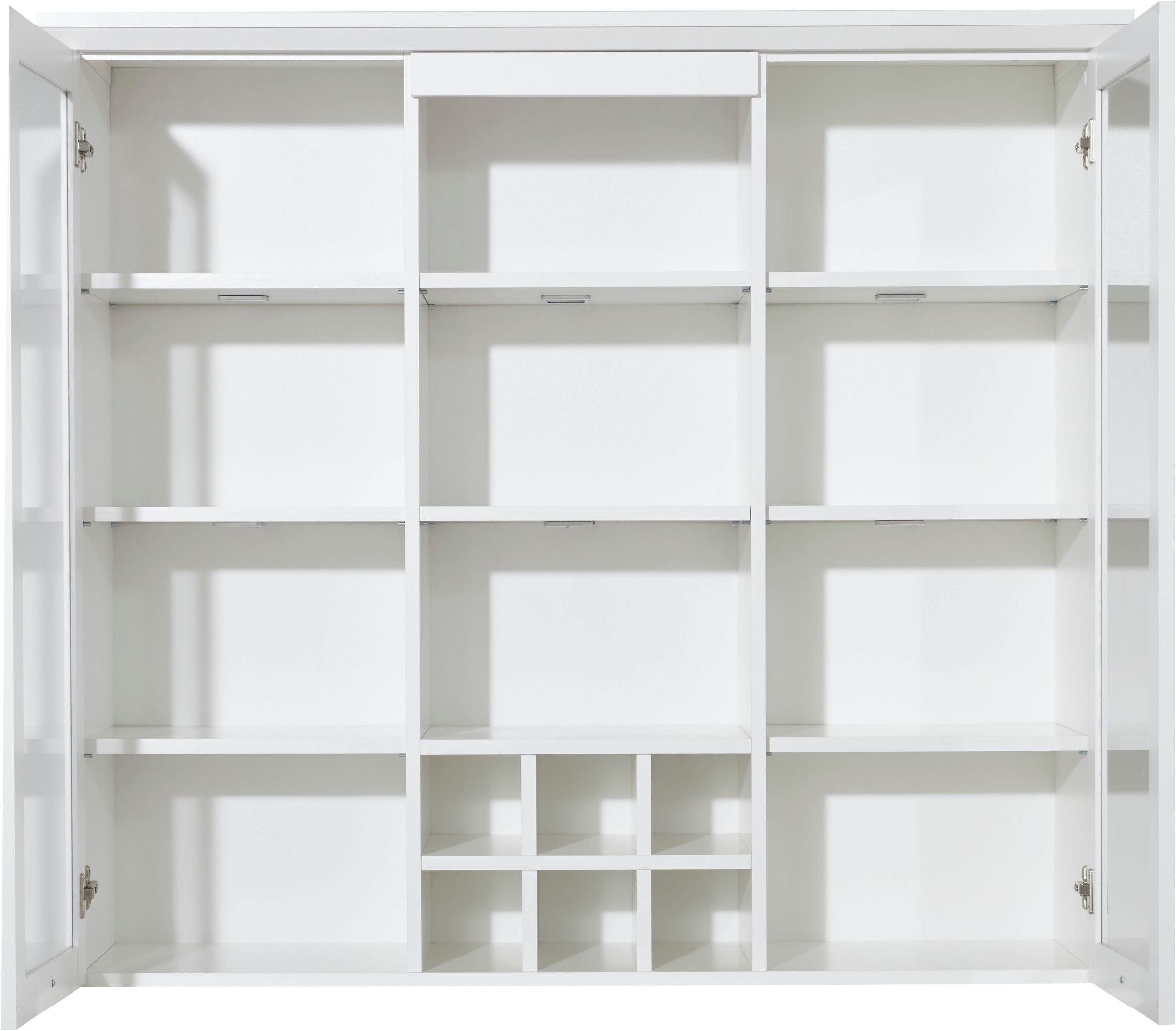 Home affaire Buffetaufsatz »Örebro« 1 Stk. tlg. Buffetaufsatz mit 2 Türen & 9 Fächern - (B/T/H) 119/36/106 cm