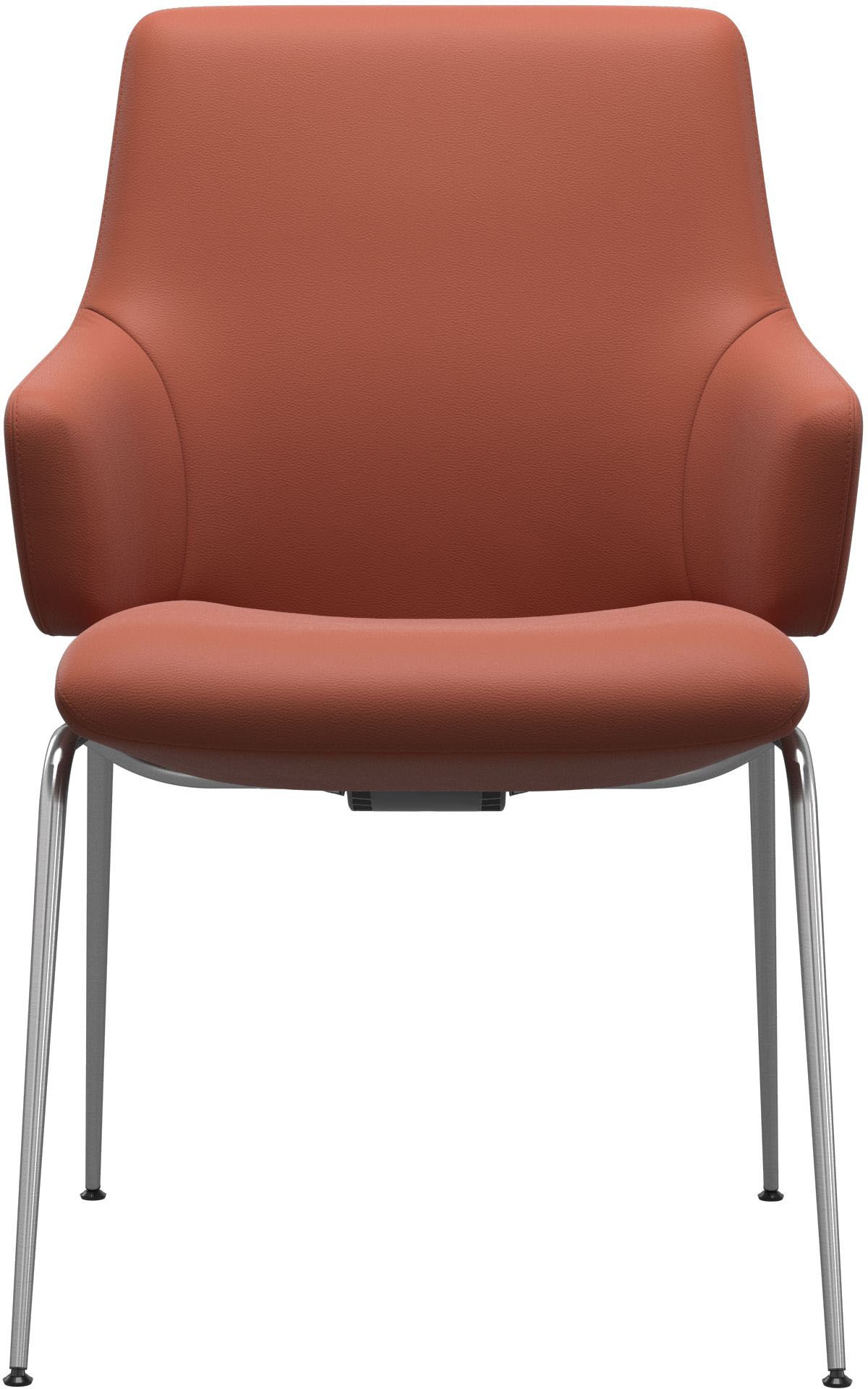 Stressless® Polsterstuhl »Laurel«, Leder PALOMA, Low Back mit Armlehne, Größe L, mit Beinen aus Stahl in Chrom matt