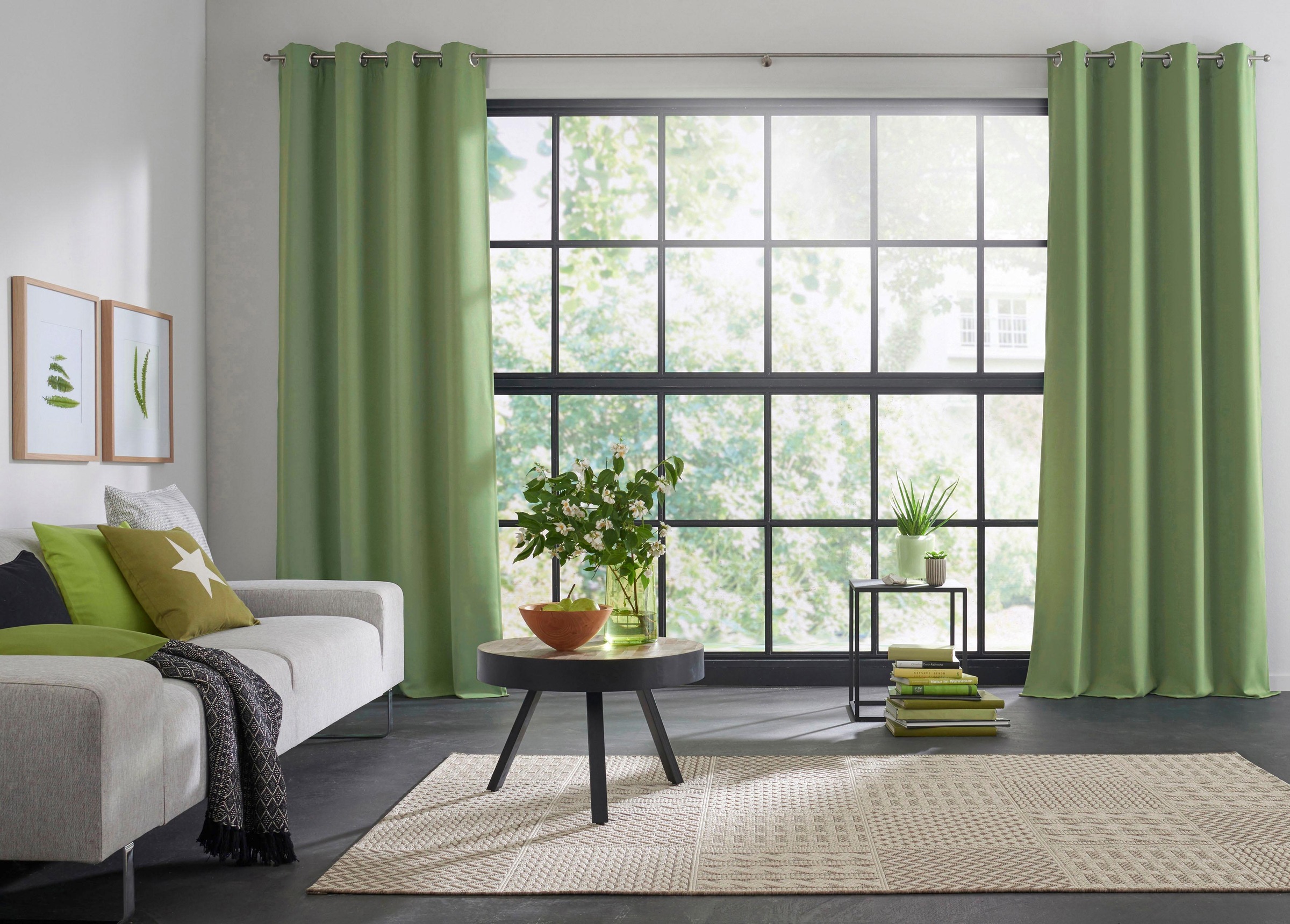 Wirth Vorhang "Dim out" Ösen 1 Stk. tlg. günstig online kaufen