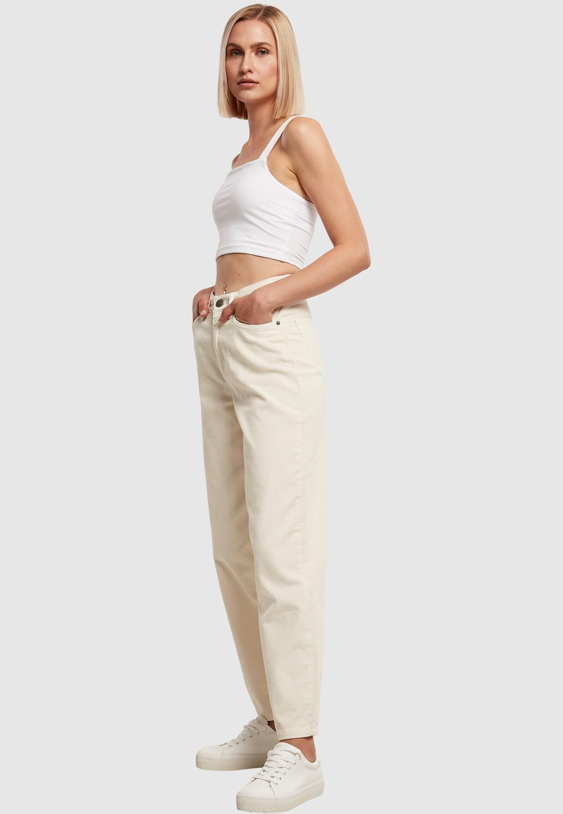URBAN CLASSICS Stoffhose »Urban Classics Damen«, (1 tlg.)