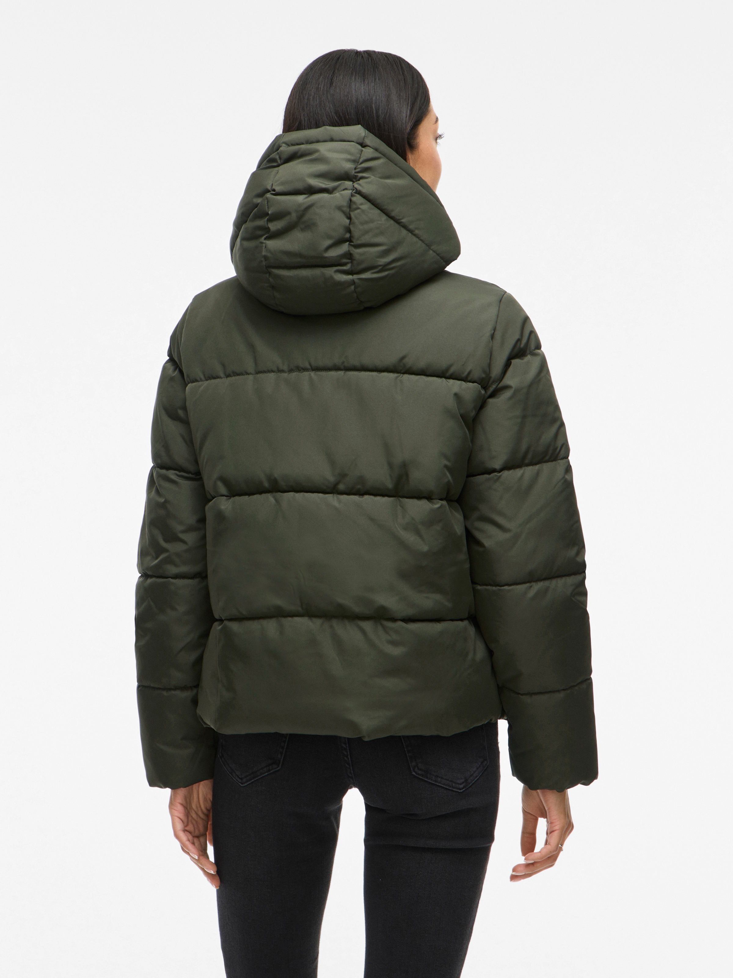 Vila Steppjacke »VIMILJA PADDED PUFFER - NOOS«, mit Kapuze