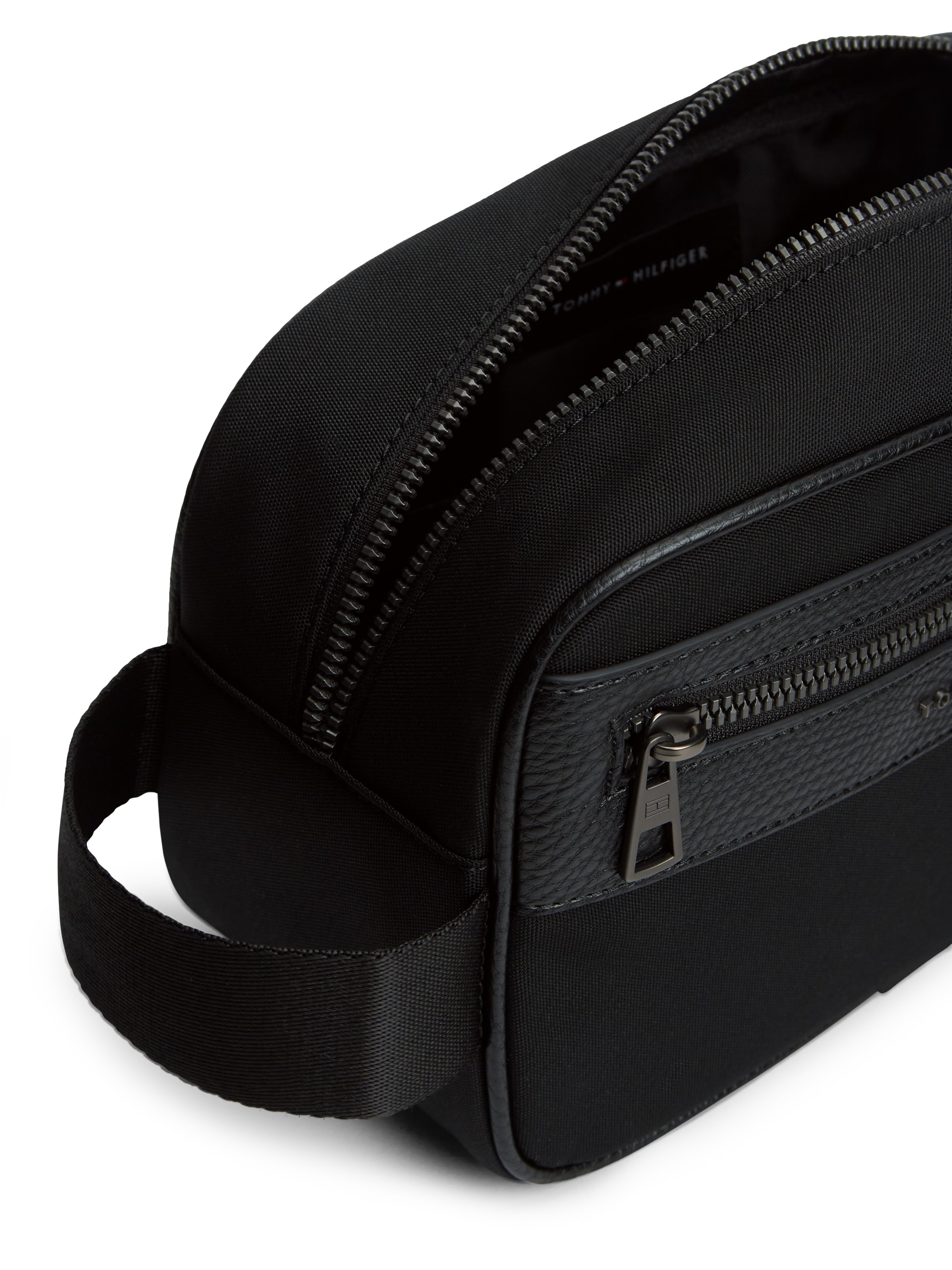 Tommy Hilfiger Kulturbeutel »TH REPREVE WASHBAG« Unisex Kulturtasche, Waschbeutel, Minibag mit Logoschriftzug
